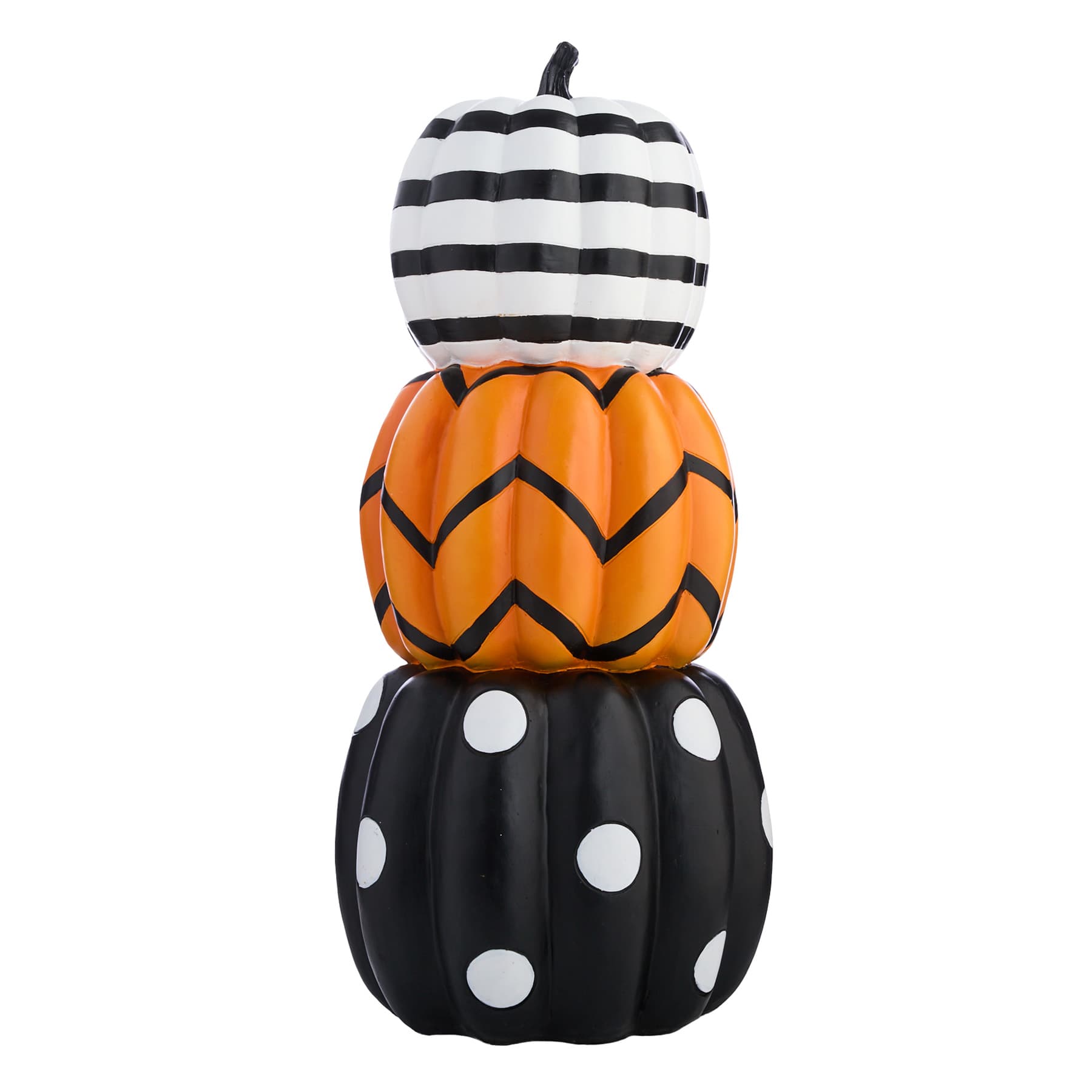 Happy Haunting Halloween Pumpkin Stack, 36"