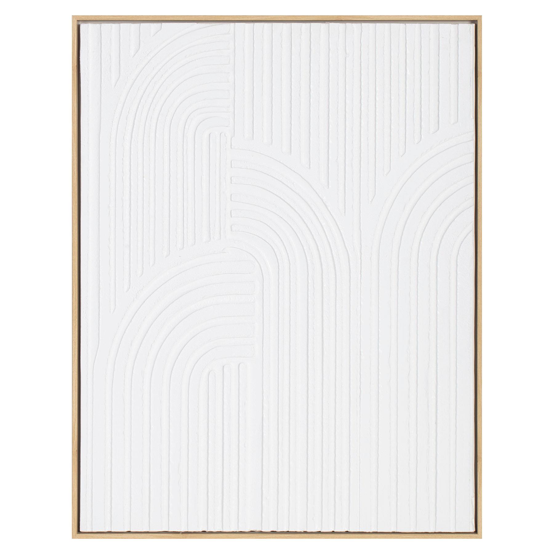 Crosby St Framed Abstract Canvas Wall Art, 22x28