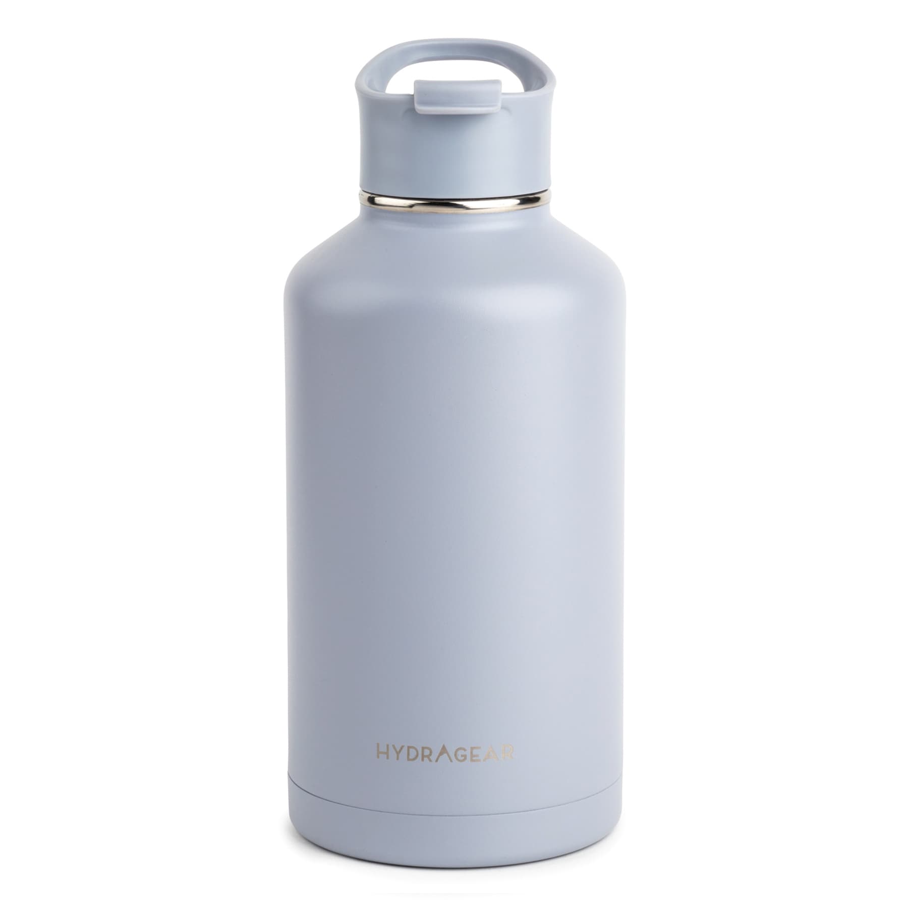 Hydragear Grey Powder-Coated Timber Bottle, 64oz