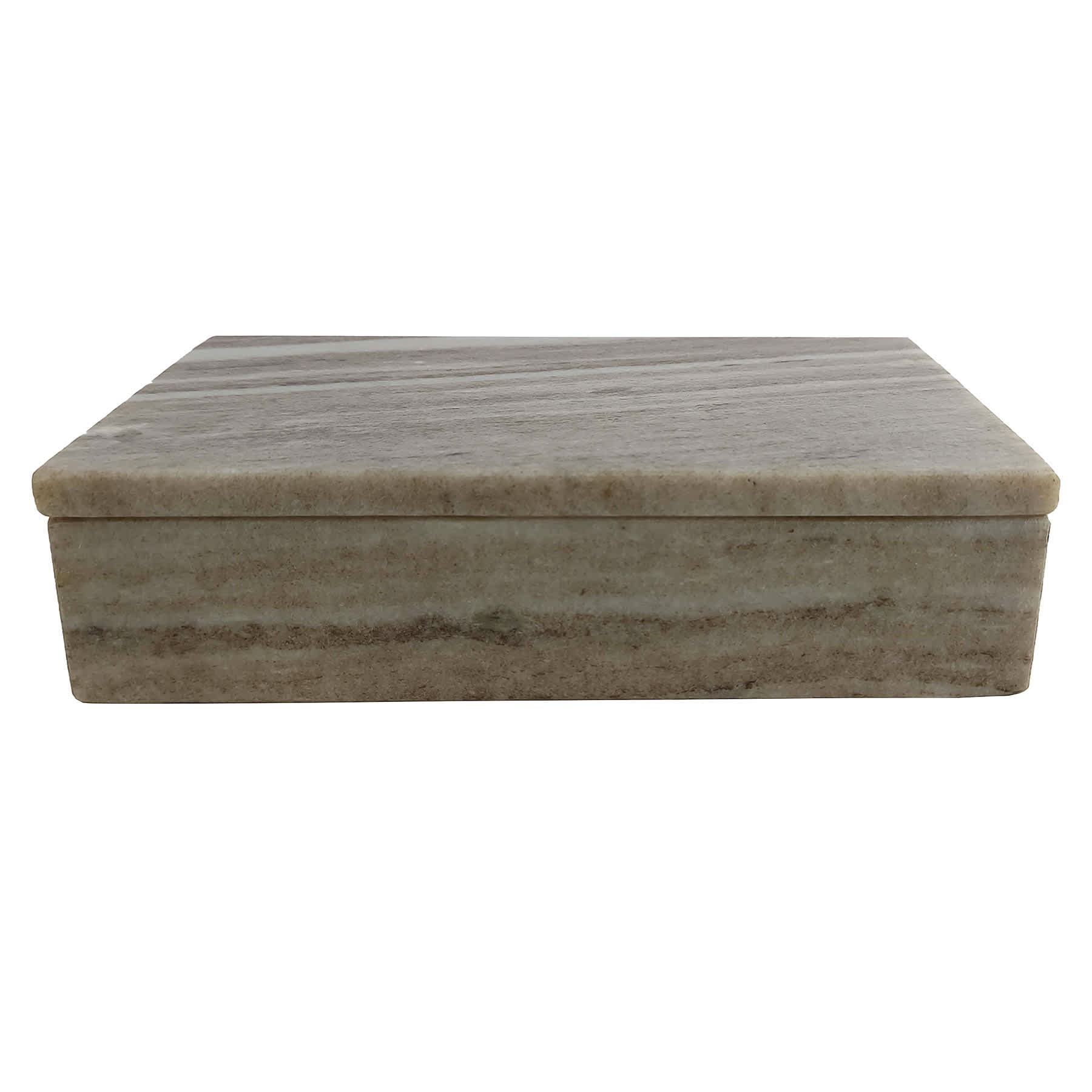 Tan Marble Box, 8x5