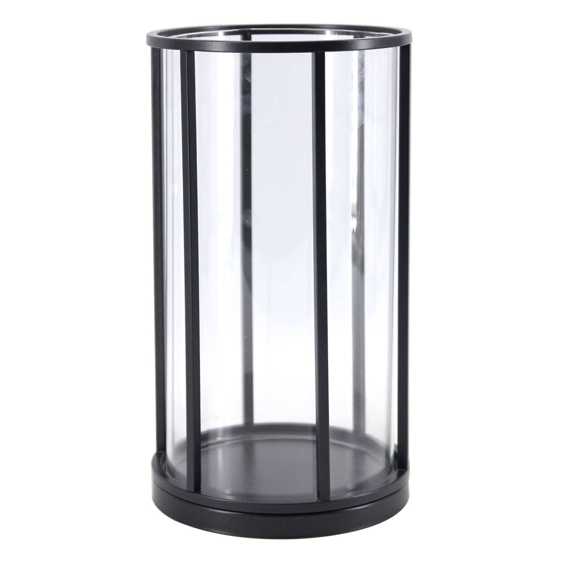 Crosby St. Black Metal Lantern, Medium