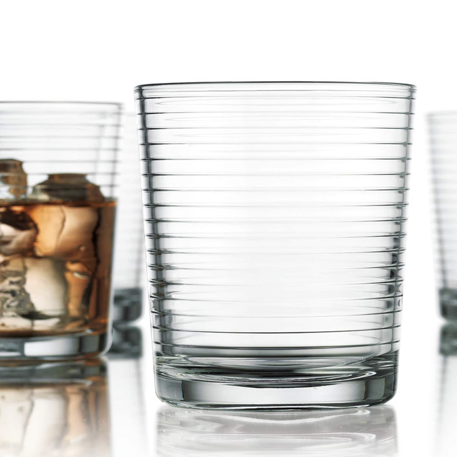 Set of 4 Solar Double Old Fashioned Glasses, 13oz