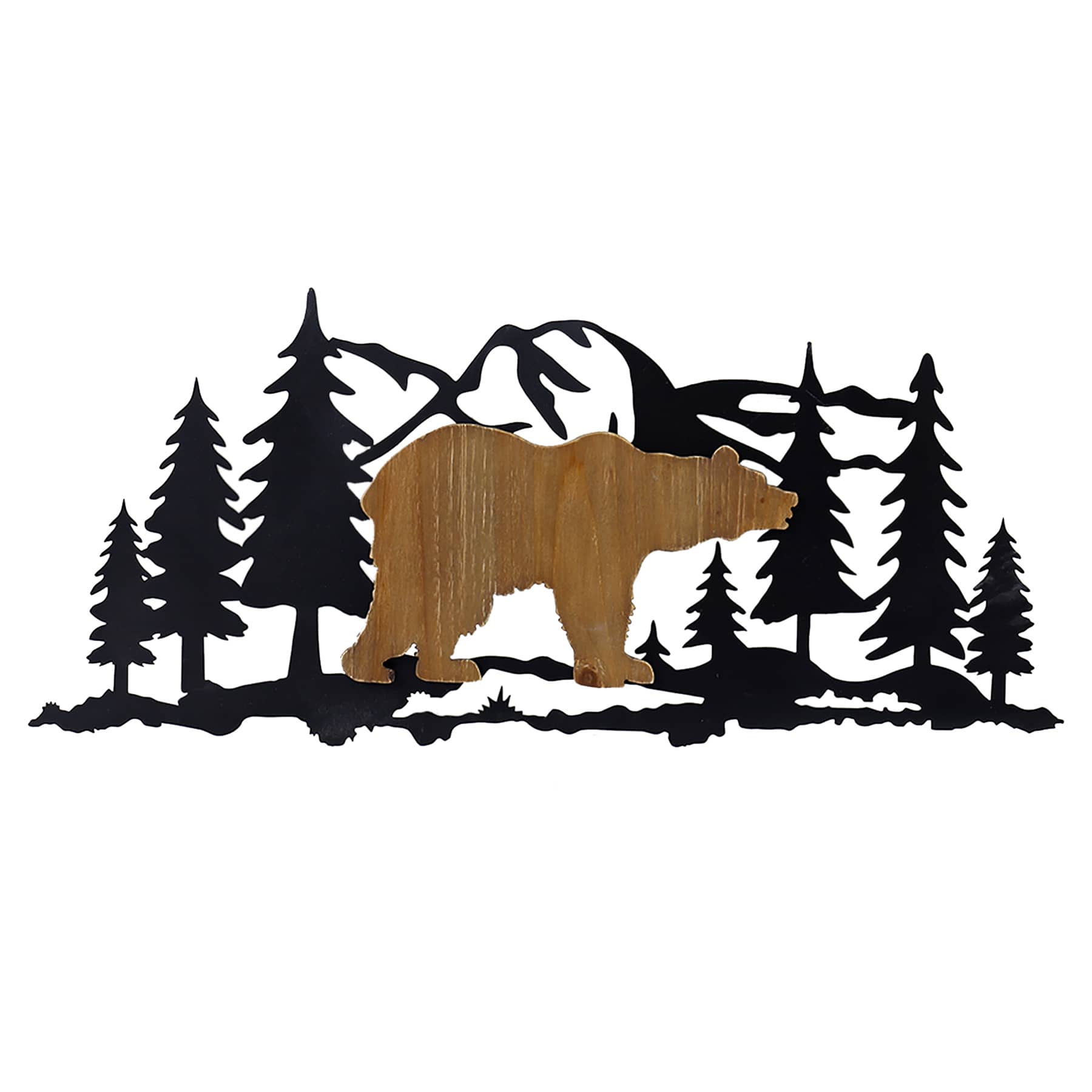 Ty Pennington Metal Bear Wall Decor, 12x18