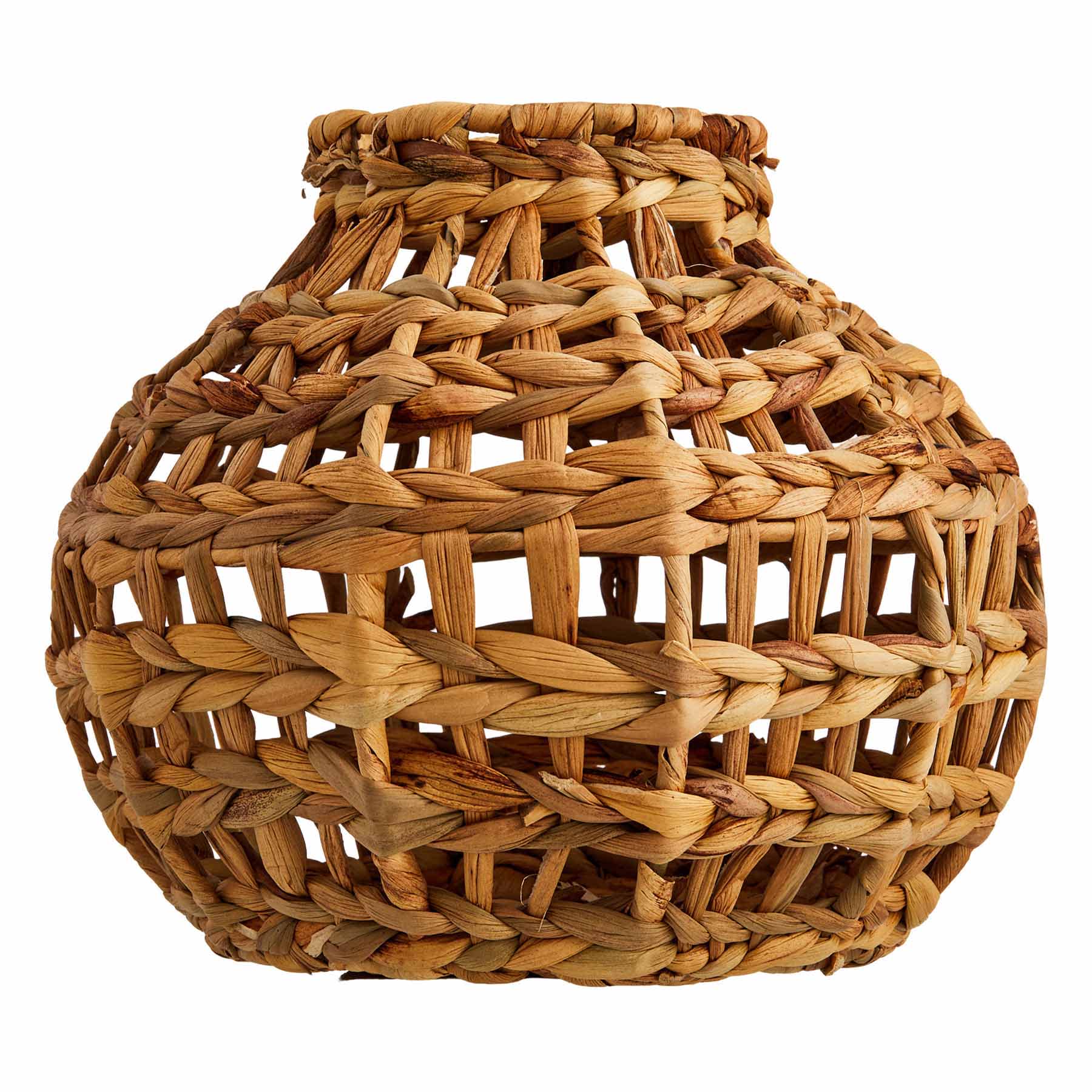 Woven Natural Vase, 10"
