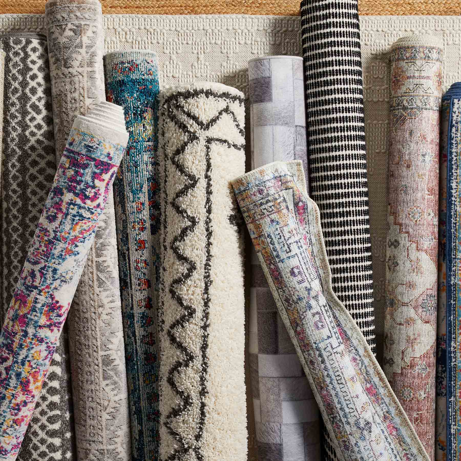 (D452) Shaydon Grey & Multicolor Woven Area Rug, 5x7