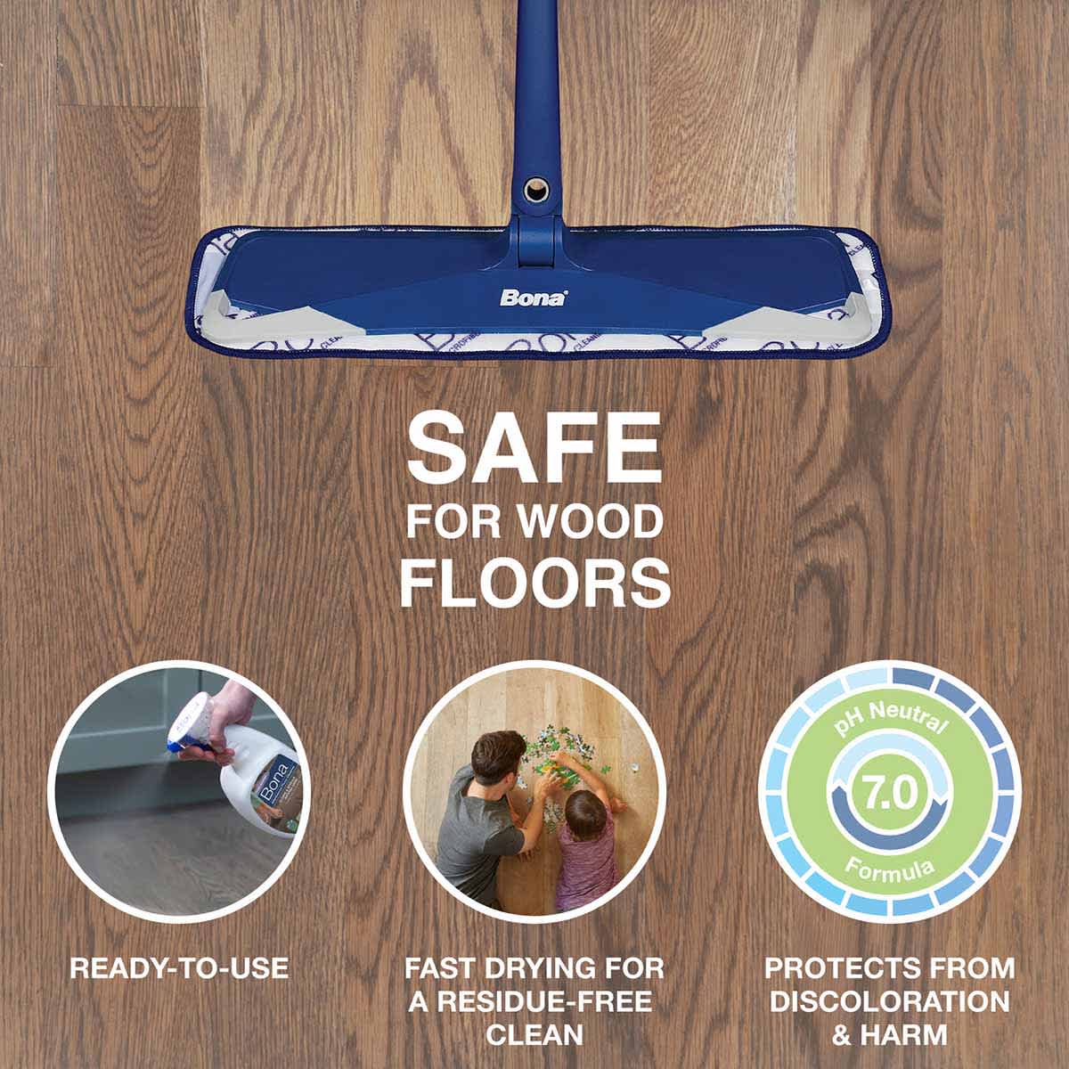 Bona Hardwood Floor Cleaner Spray Lavender Scent, 32oz
