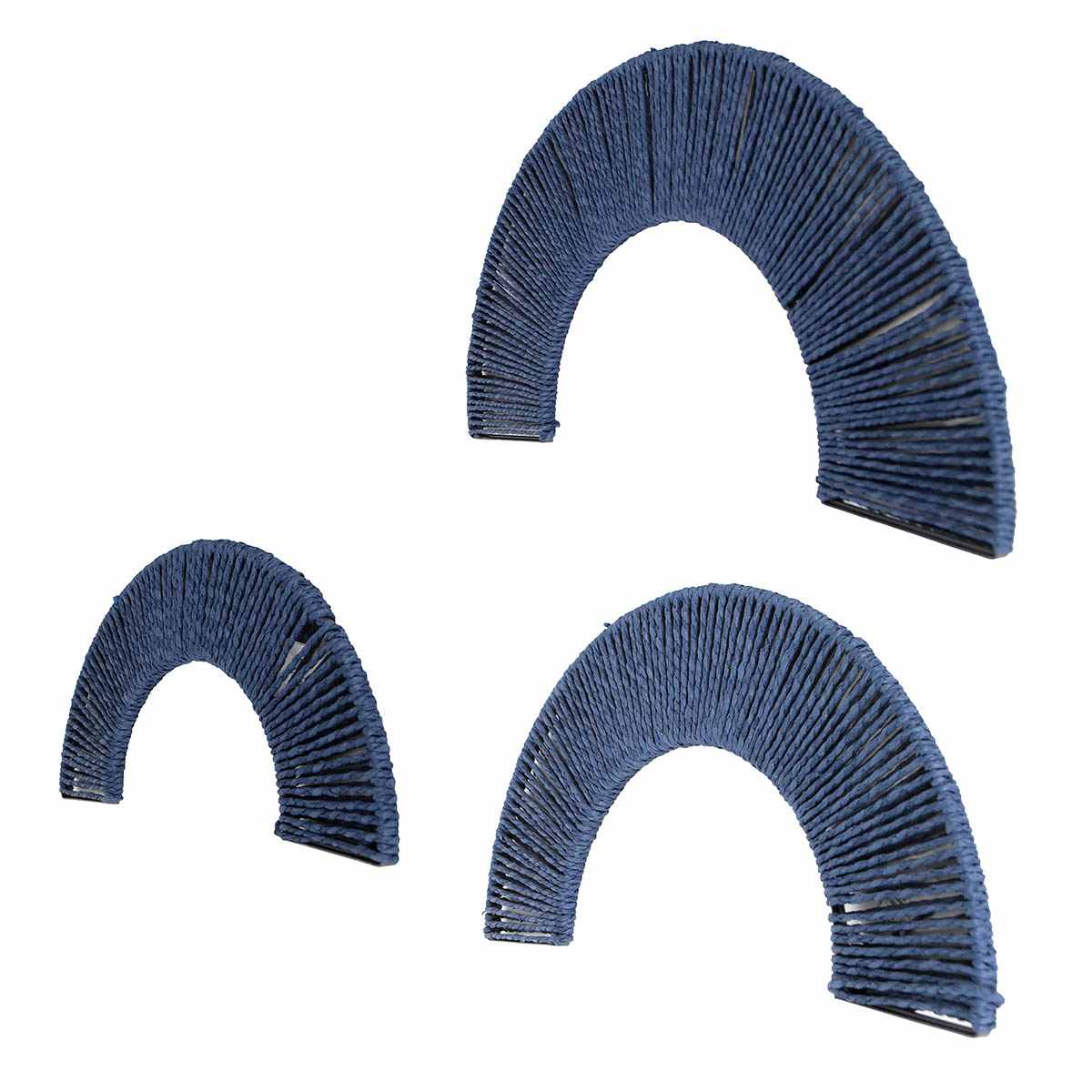 Crosby St. Set of 3 Half Circle Wall Decor, 24x12