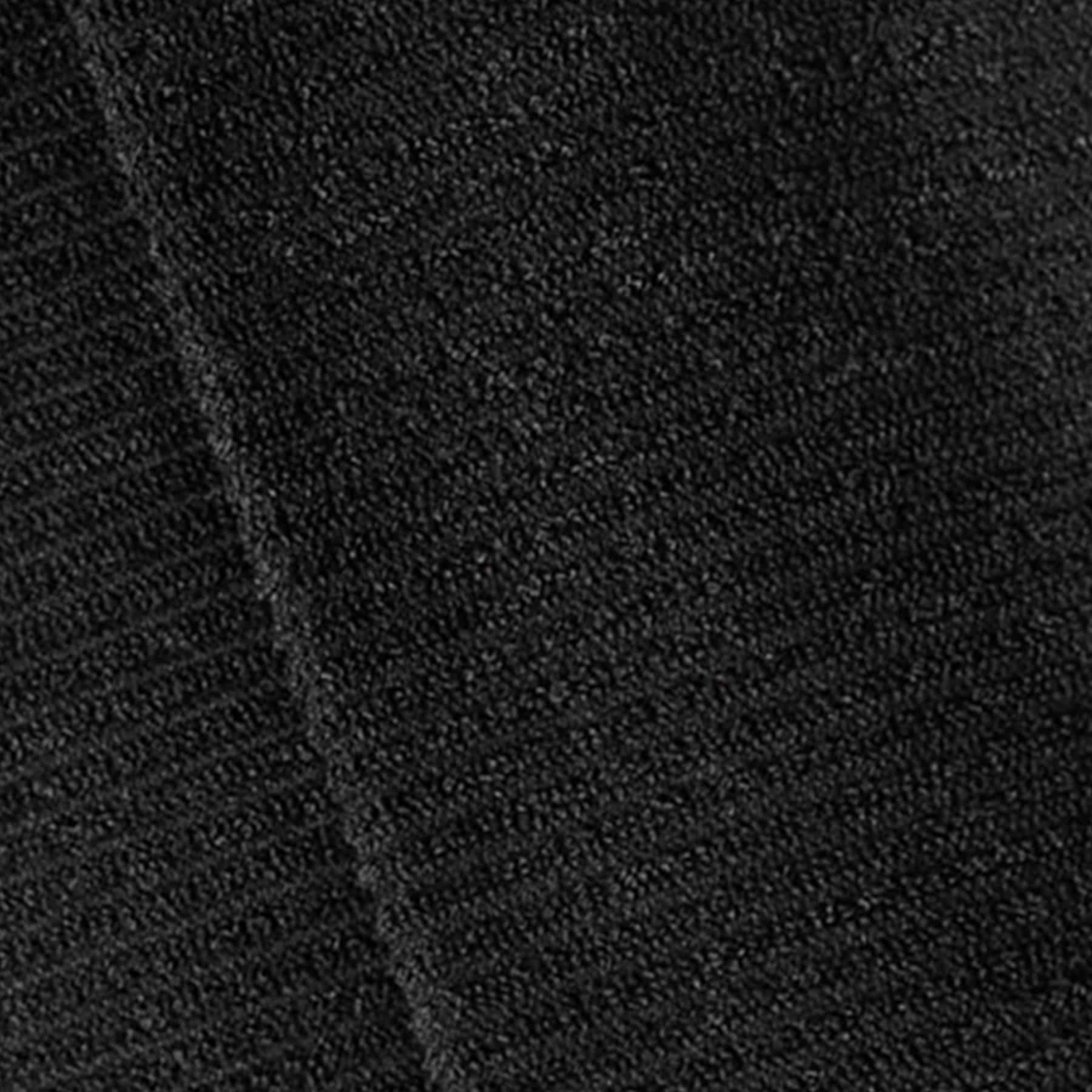 Set of 2 Black Wave Terry Cotton Kitchen Towels