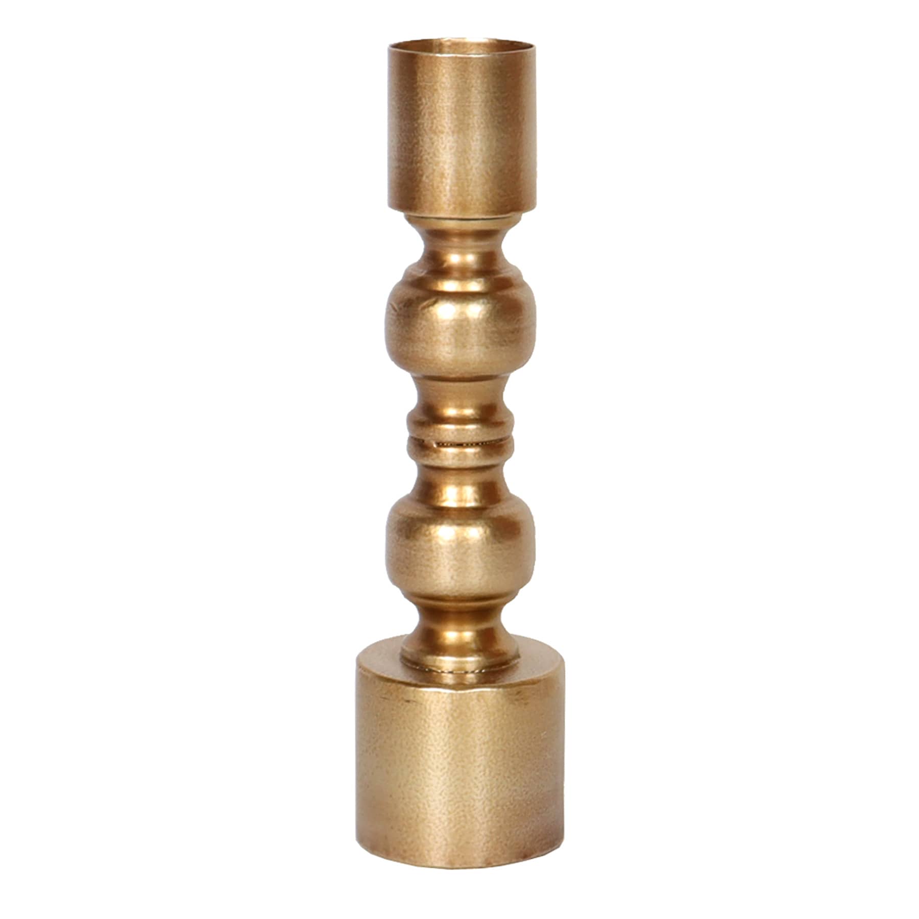 Tracey Boyd Metallic Taper Candle Holder, 10"
