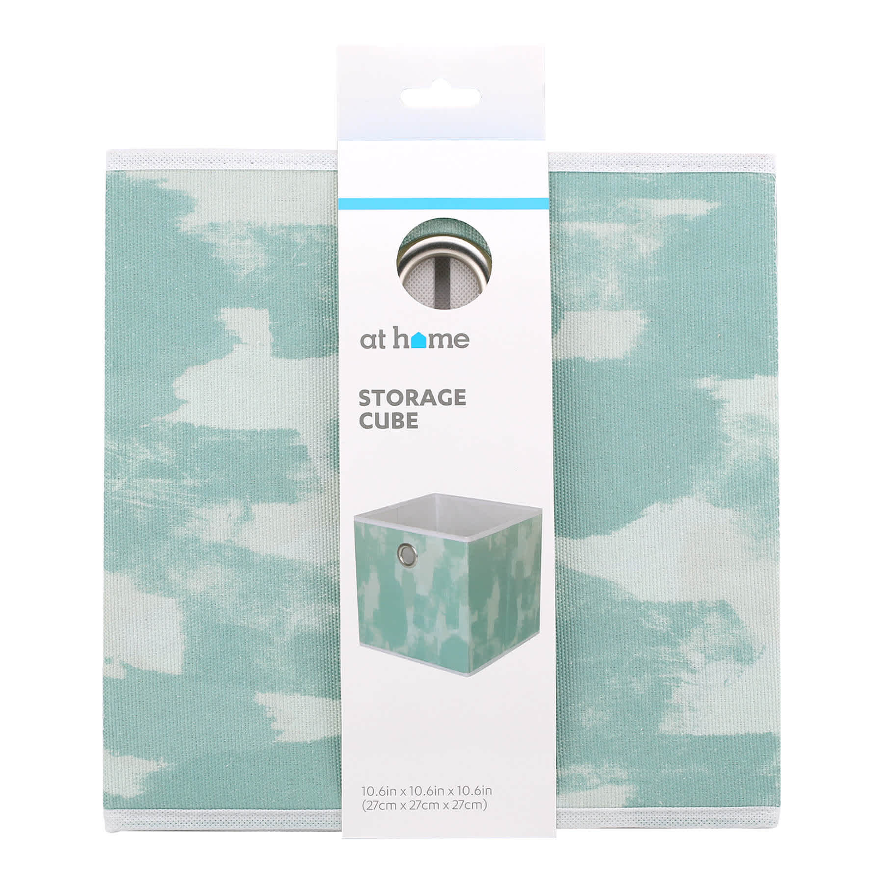 Marble Print Modular Cube Mint
