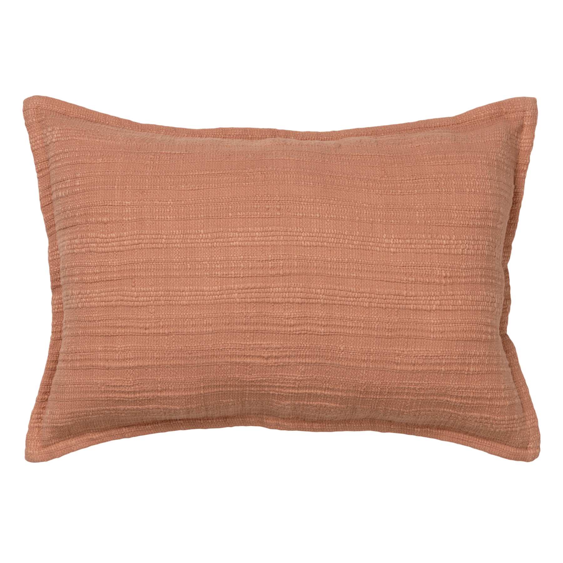 Honeybloom Pink Striped Slub Throw Pillow, 14x20