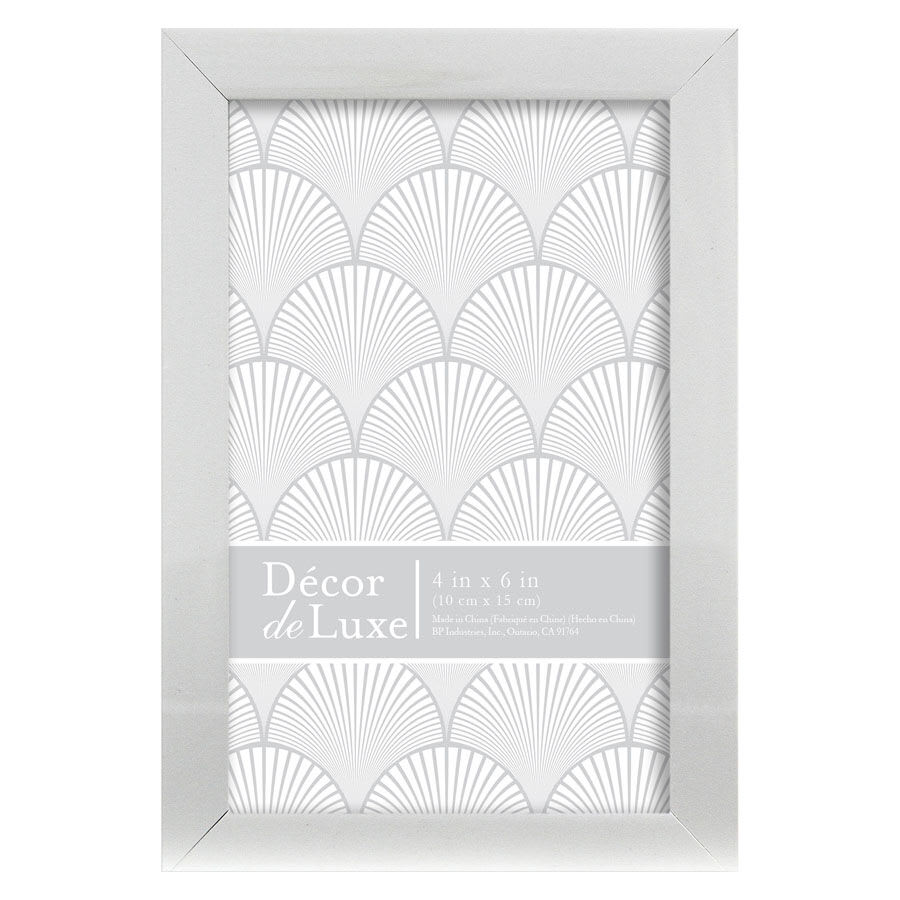 White Tabletop Picture Frame, 4x6