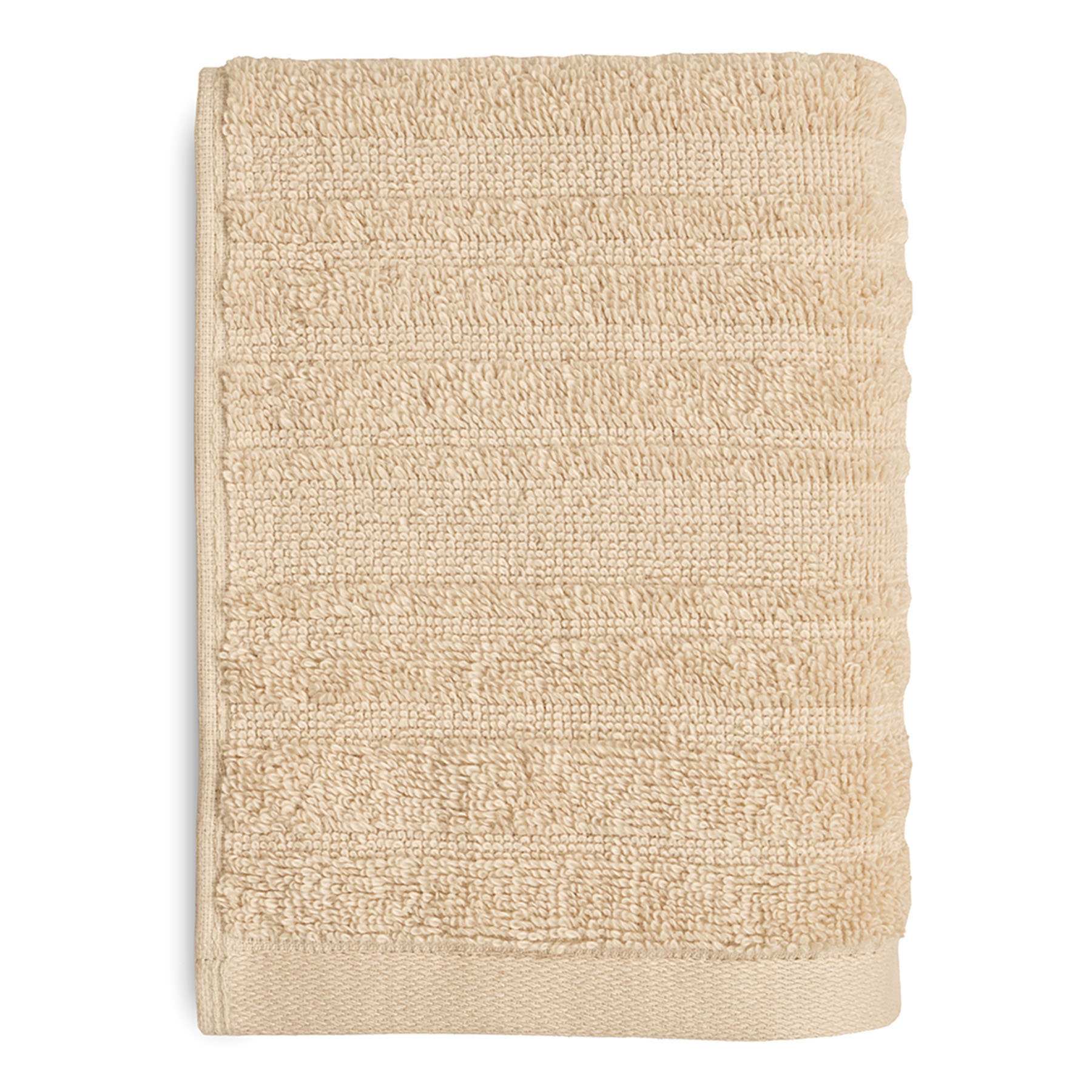 Found & Fable Tan Organic Cotton Hand Towel, 16x28