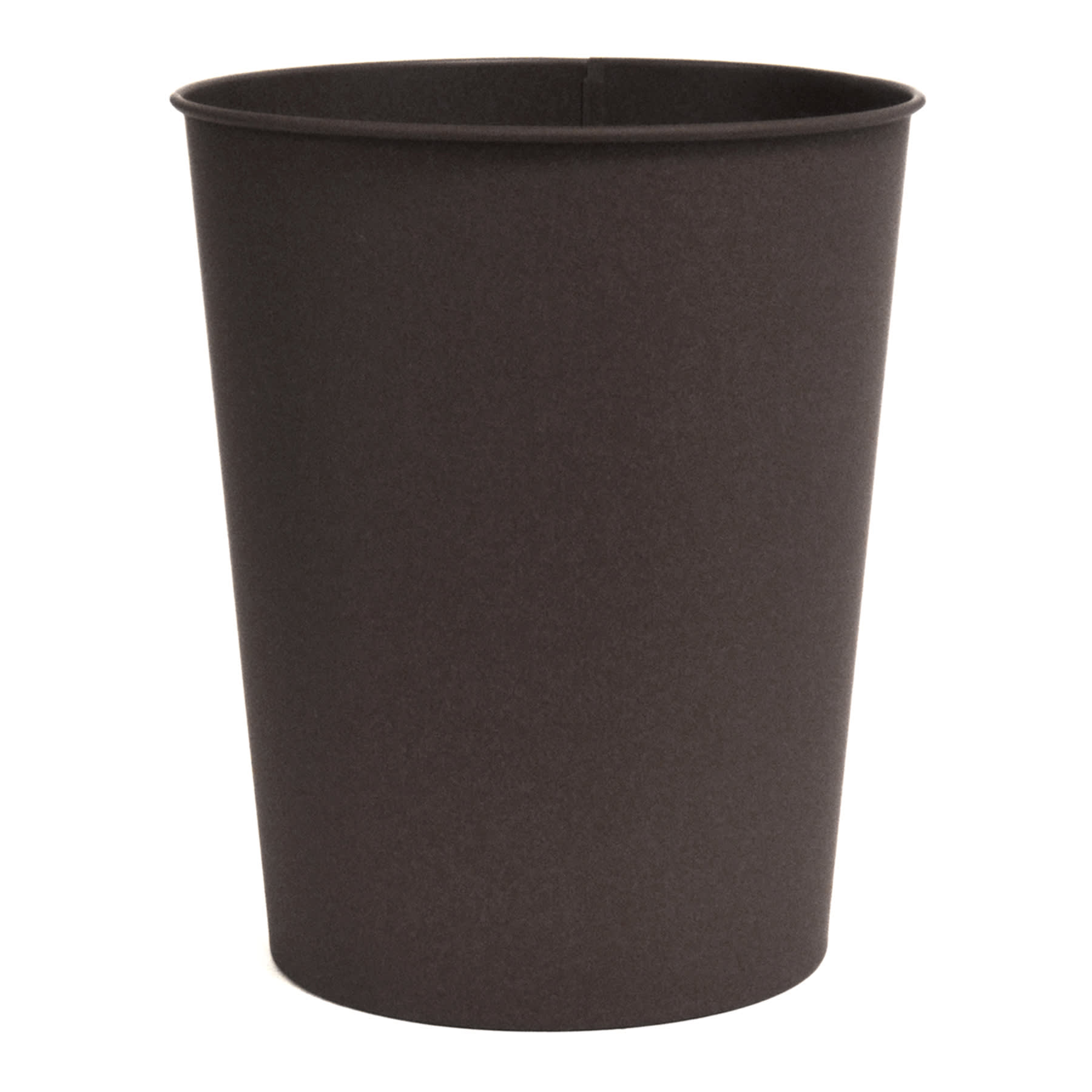 Crosby St. Denn Black Soft Touch Wastebasket, 9.3"