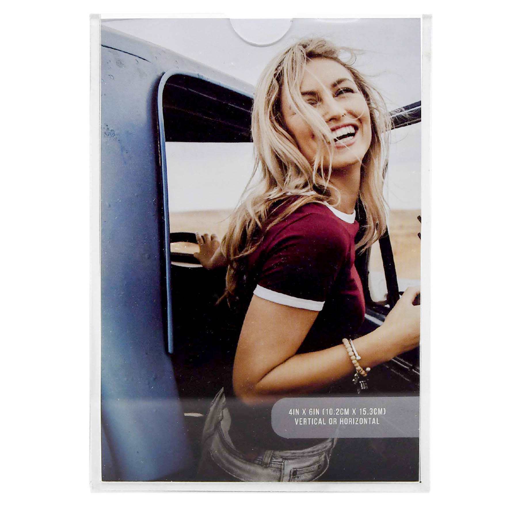 3-Piece Acrylic Peel & Stick Wall Frames, 4x6