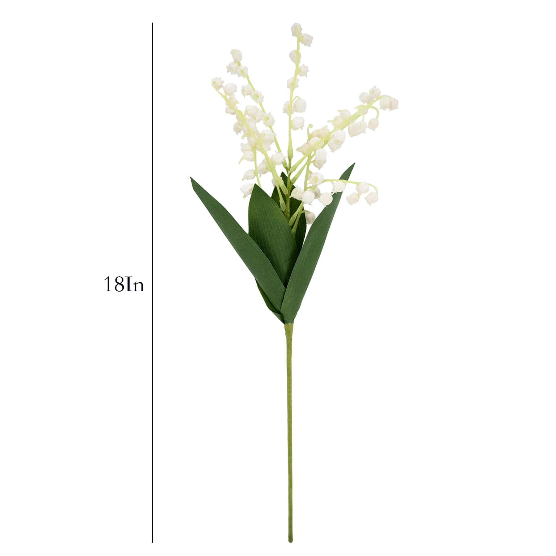 Lily of the Valley Stem 18"