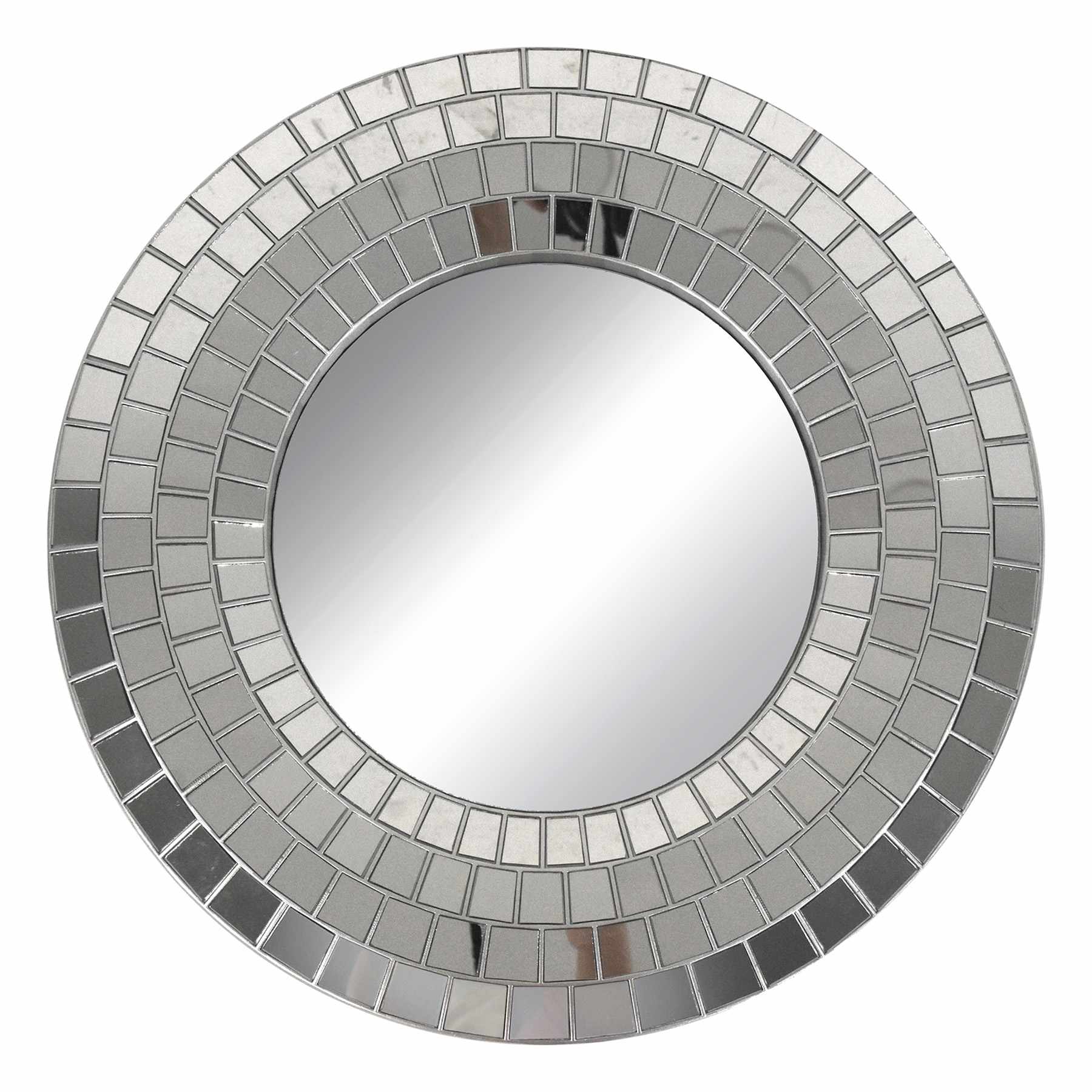 Disco Round Mirror Wall Art, 14"