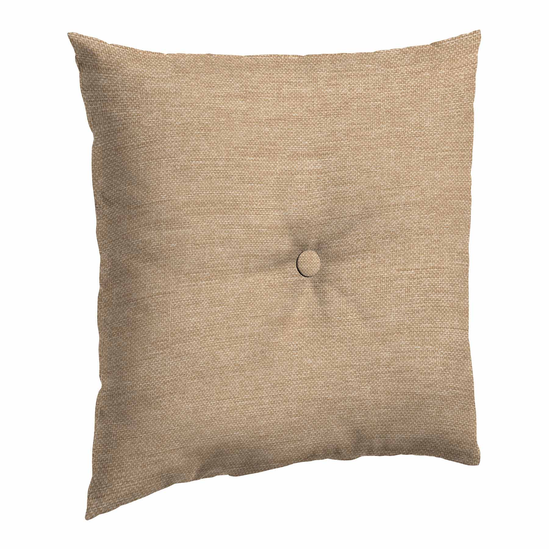 Neutral Tempo Grain Premium Outdoor Tufted Back Cushion