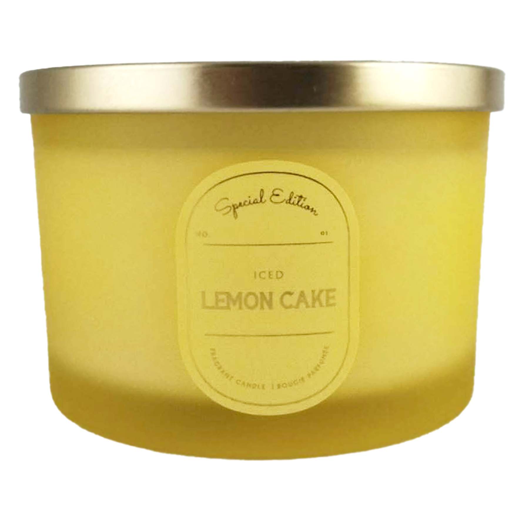 Iced Lemon Cake Scented Jar Candle, 16oz
