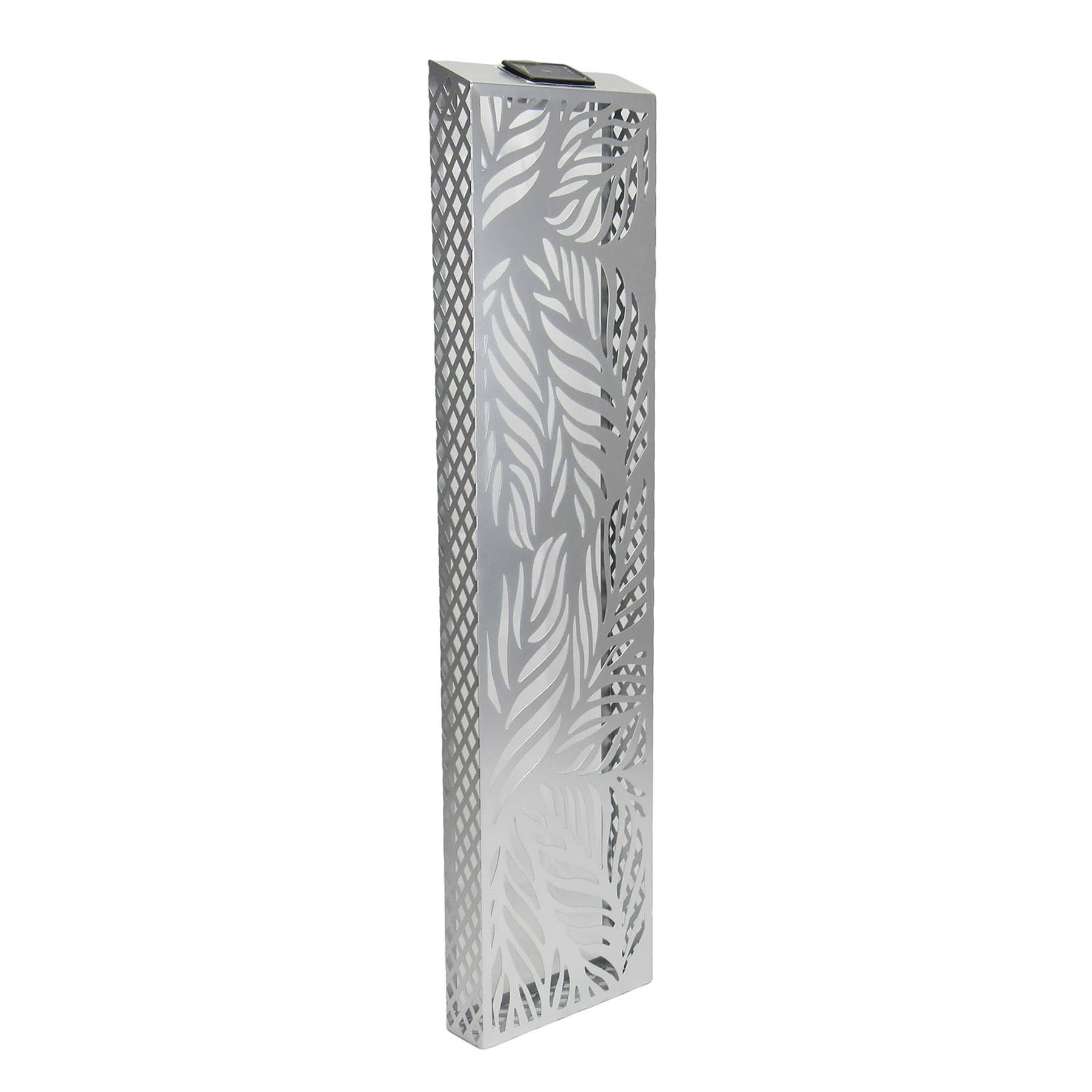 Metal Palm Leaves Solar Outdoor Wall Decor, 33"