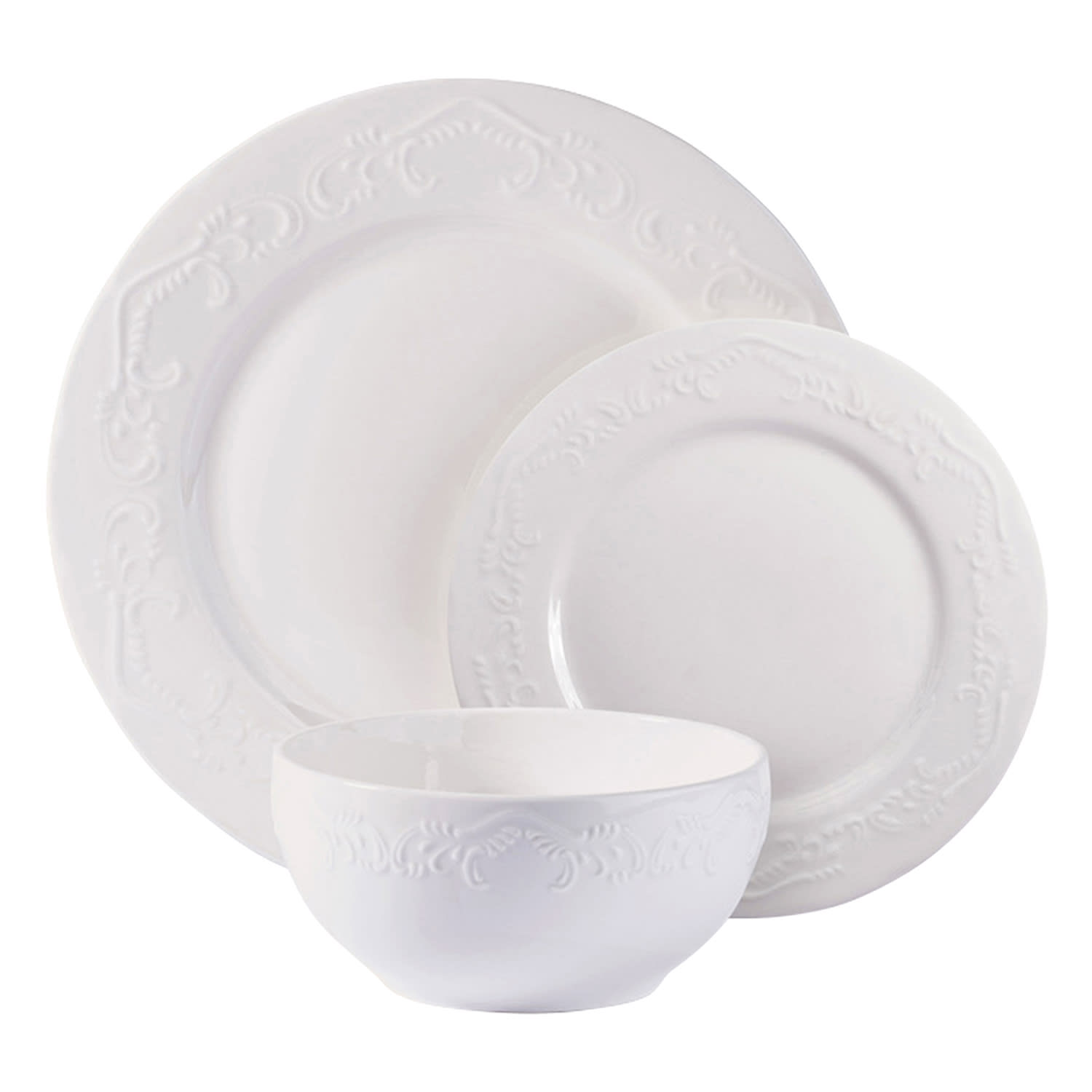 Pfaltzgraff 12-Piece Charlotte Dinnerware Set
