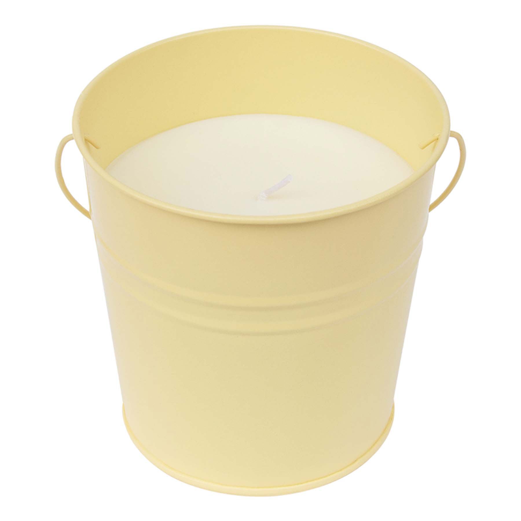 Yellow Bucket Citronella Candle, 12oz