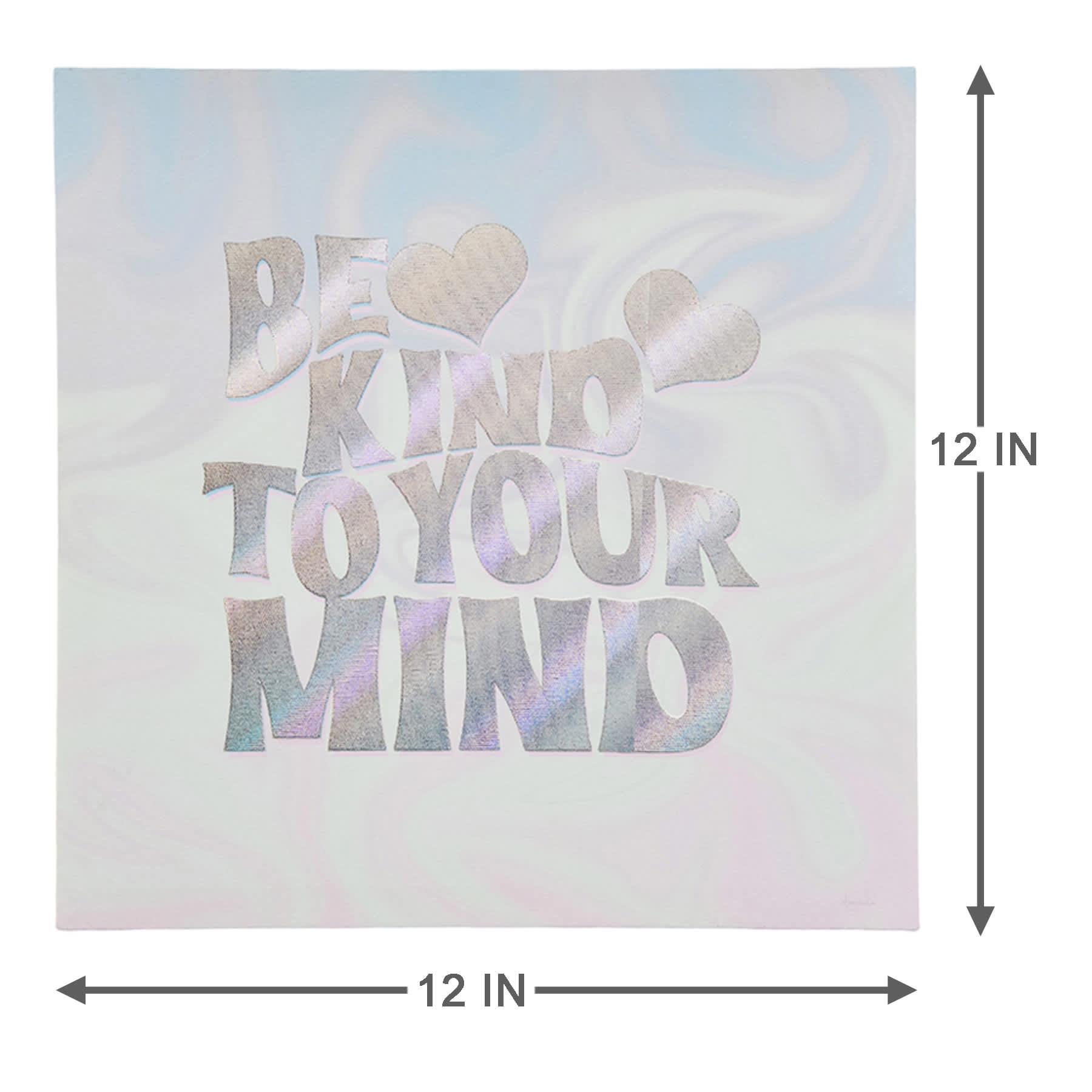 Be Kind To Your Mind Canvas Wall Sign, 11x14
