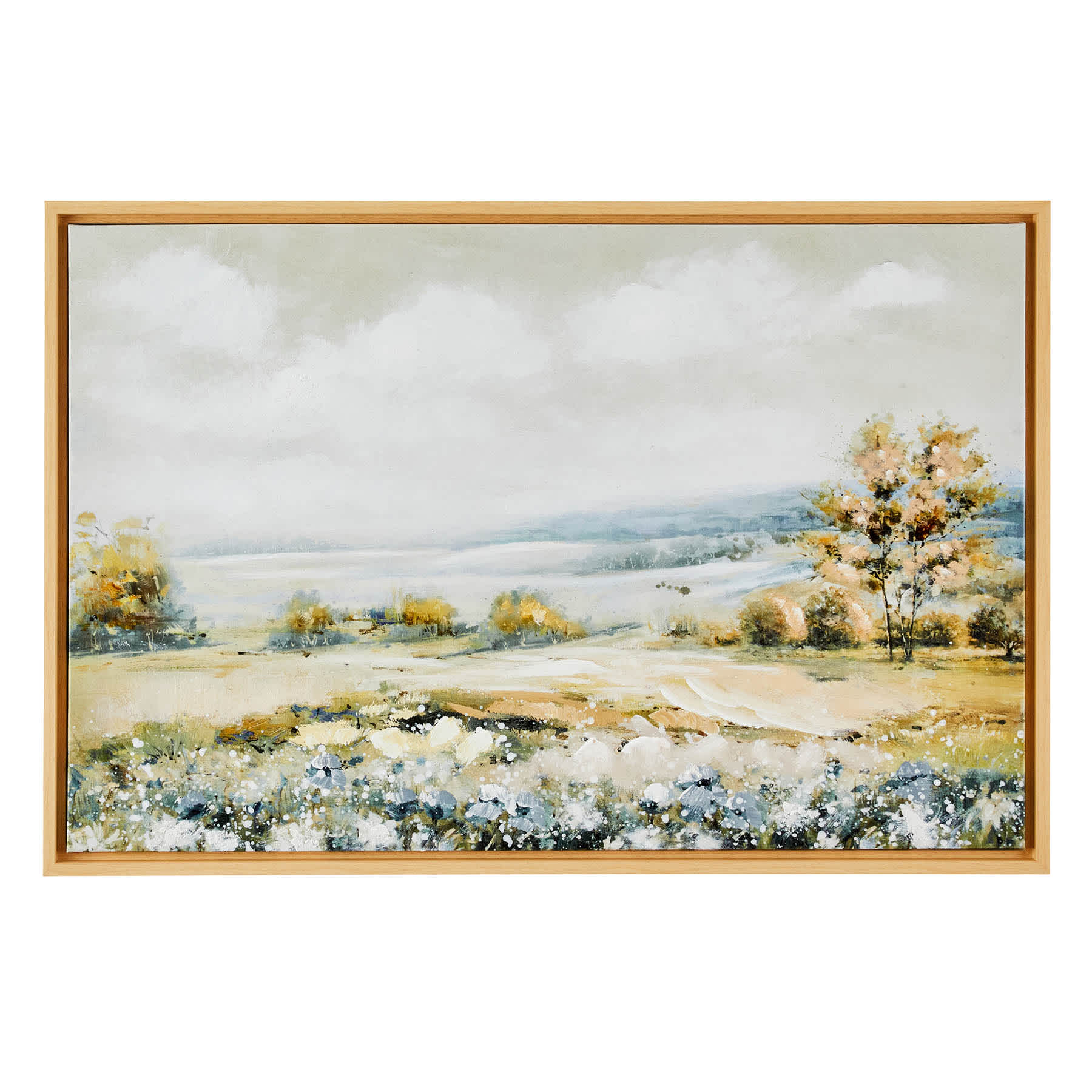 Honeybloom Framed Landscape Canvas Wall Art, 35x24
