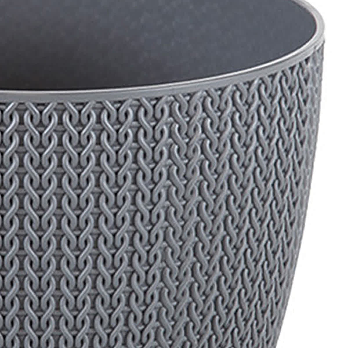 Grey Sumela Self Draining Outdoor Planter, Extra Large