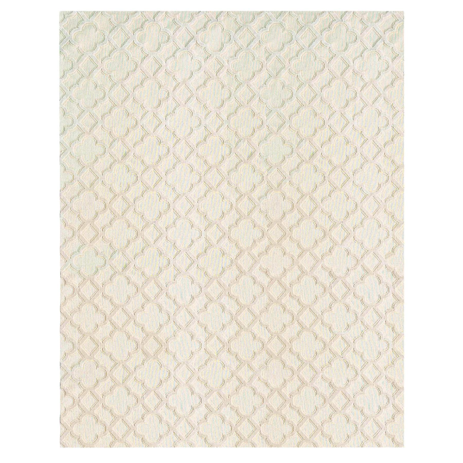 (A515) Providence Zenith Neutral Trellis Area Rug, 8x10