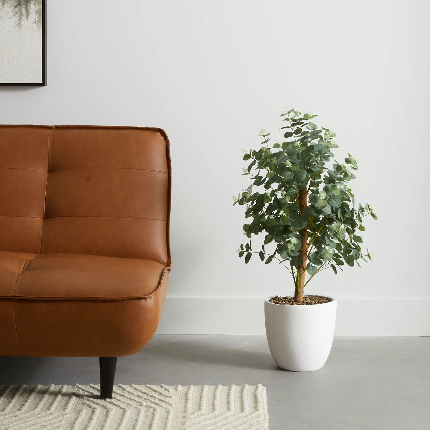 Eura in Cement Pot, 39"