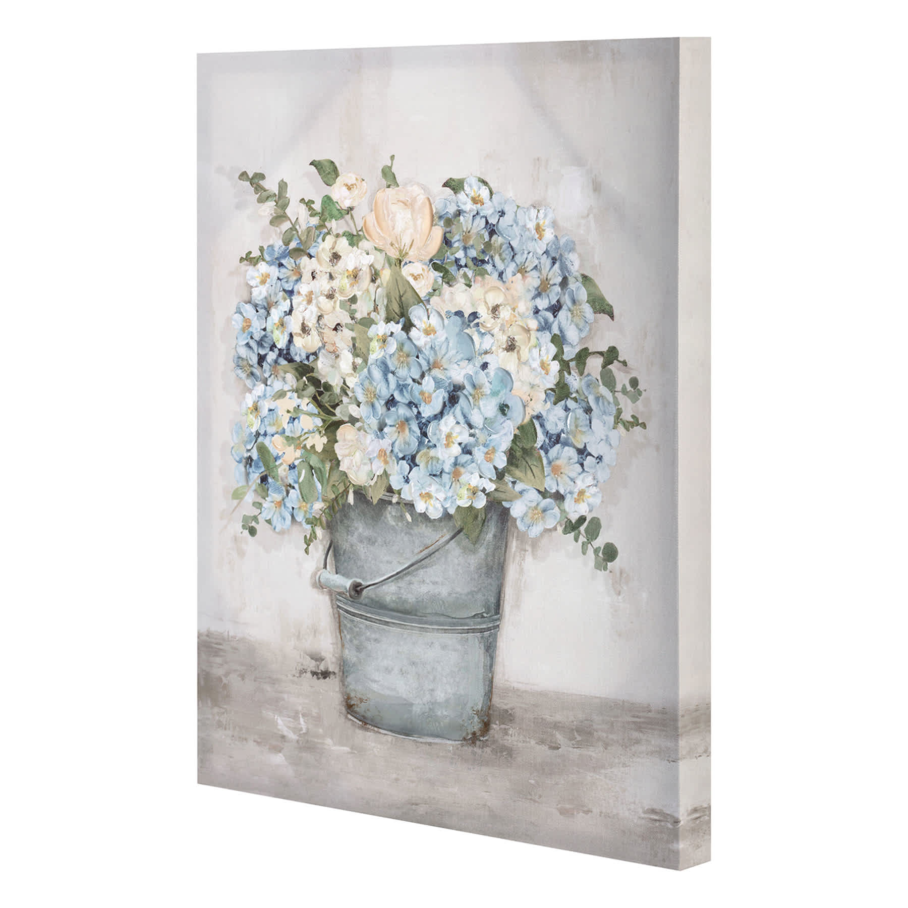 Honeybloom Floral Canvas Wall Art, 16x20