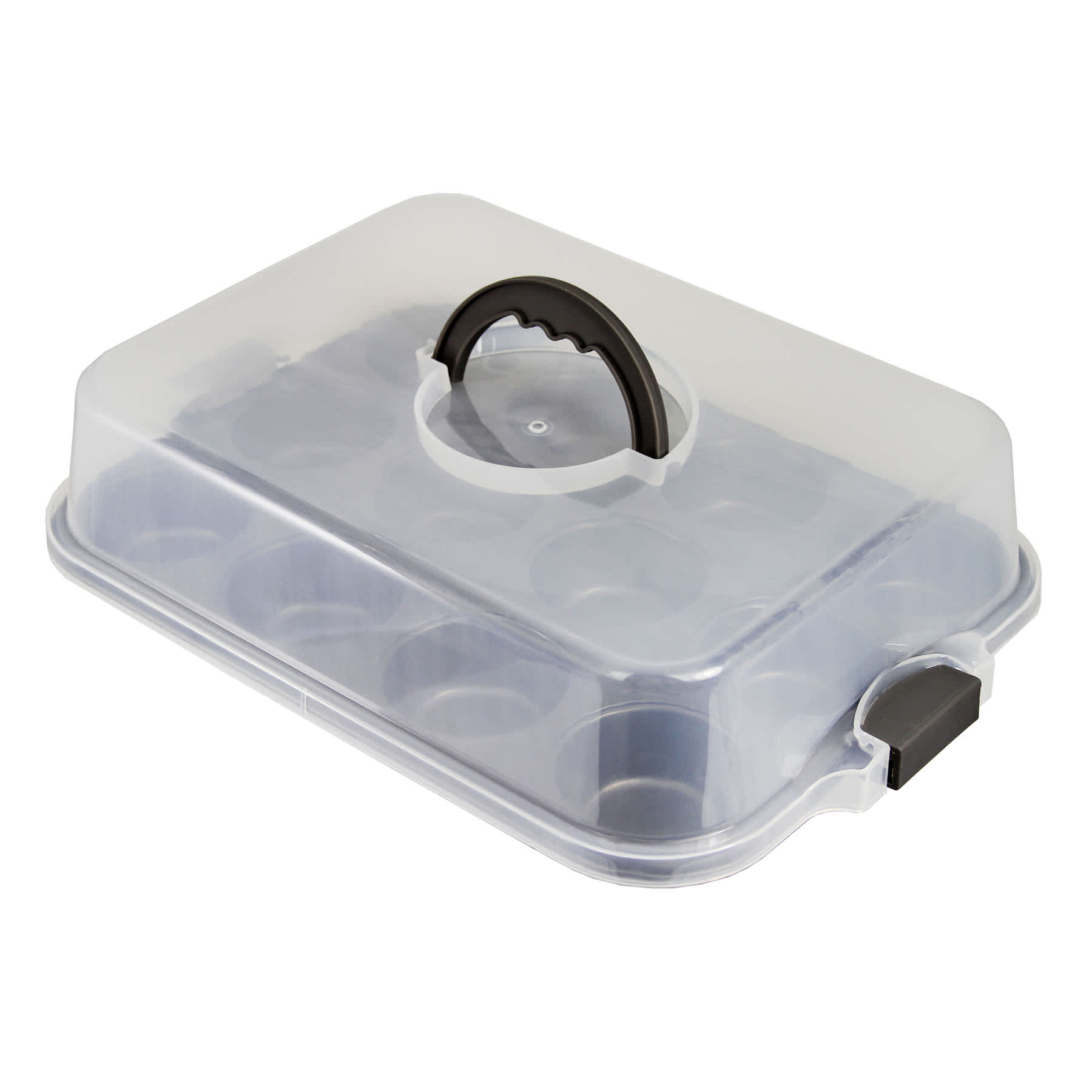 12-Cup Covered Muffin Pan