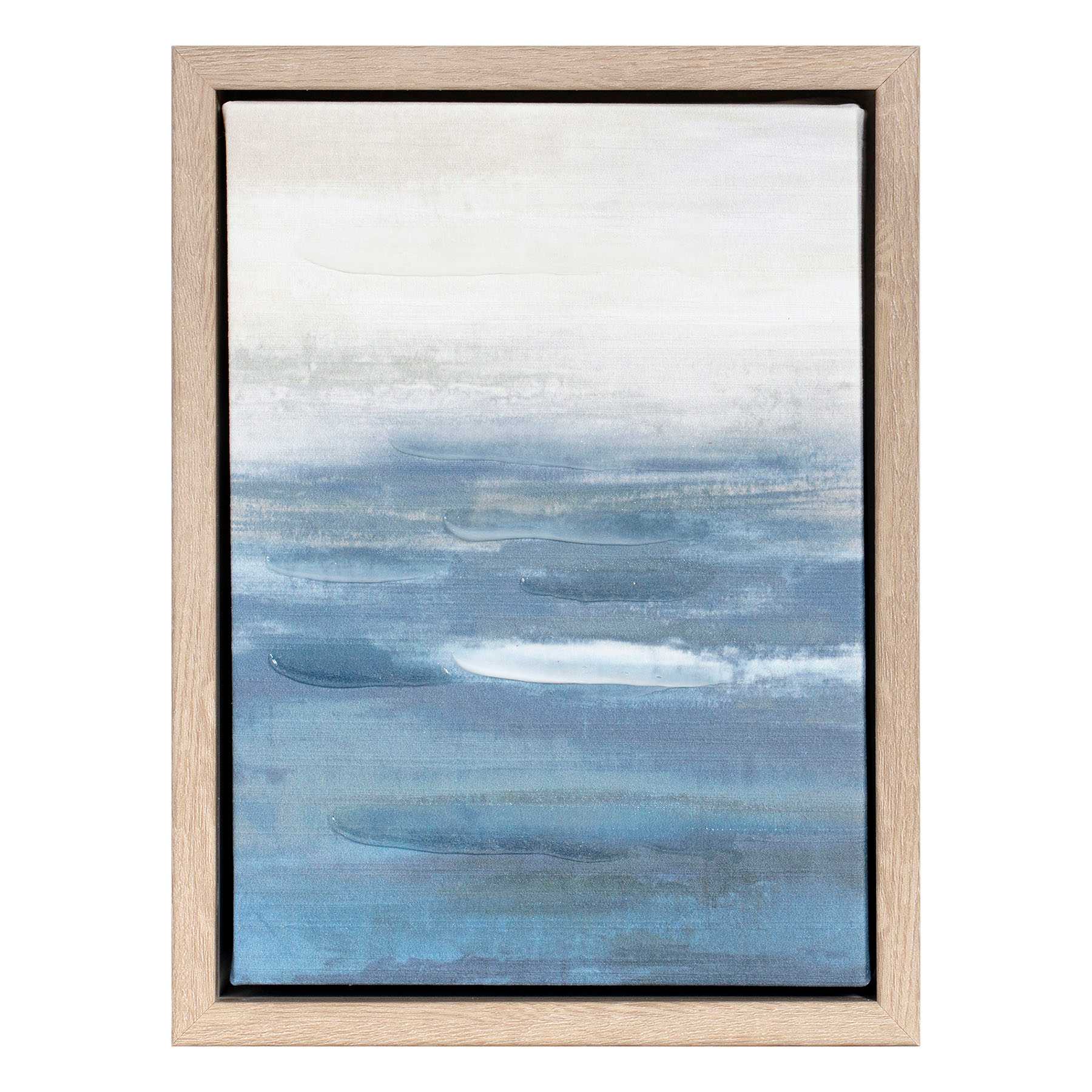 Ty Pennington Blue Framed Canvas, 6x8