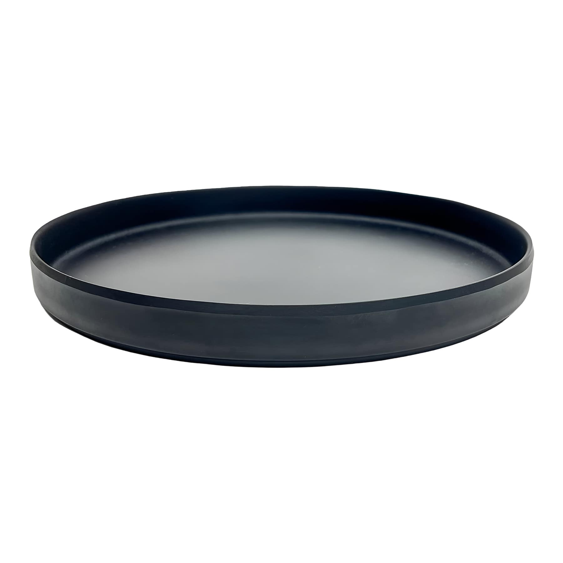 Minto Matt Black Dinner Plate