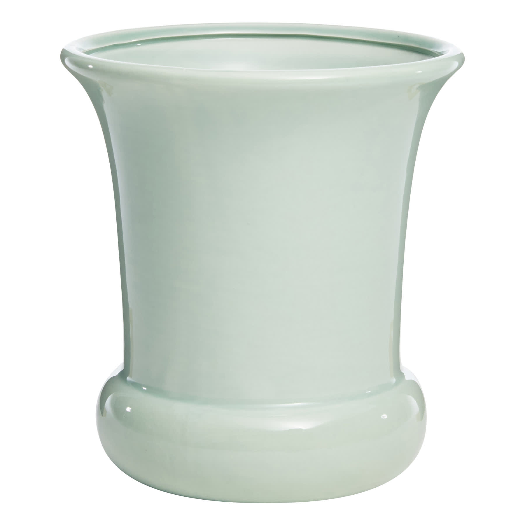 Providence Indoor June Green Ceramic Planter, 7.5"