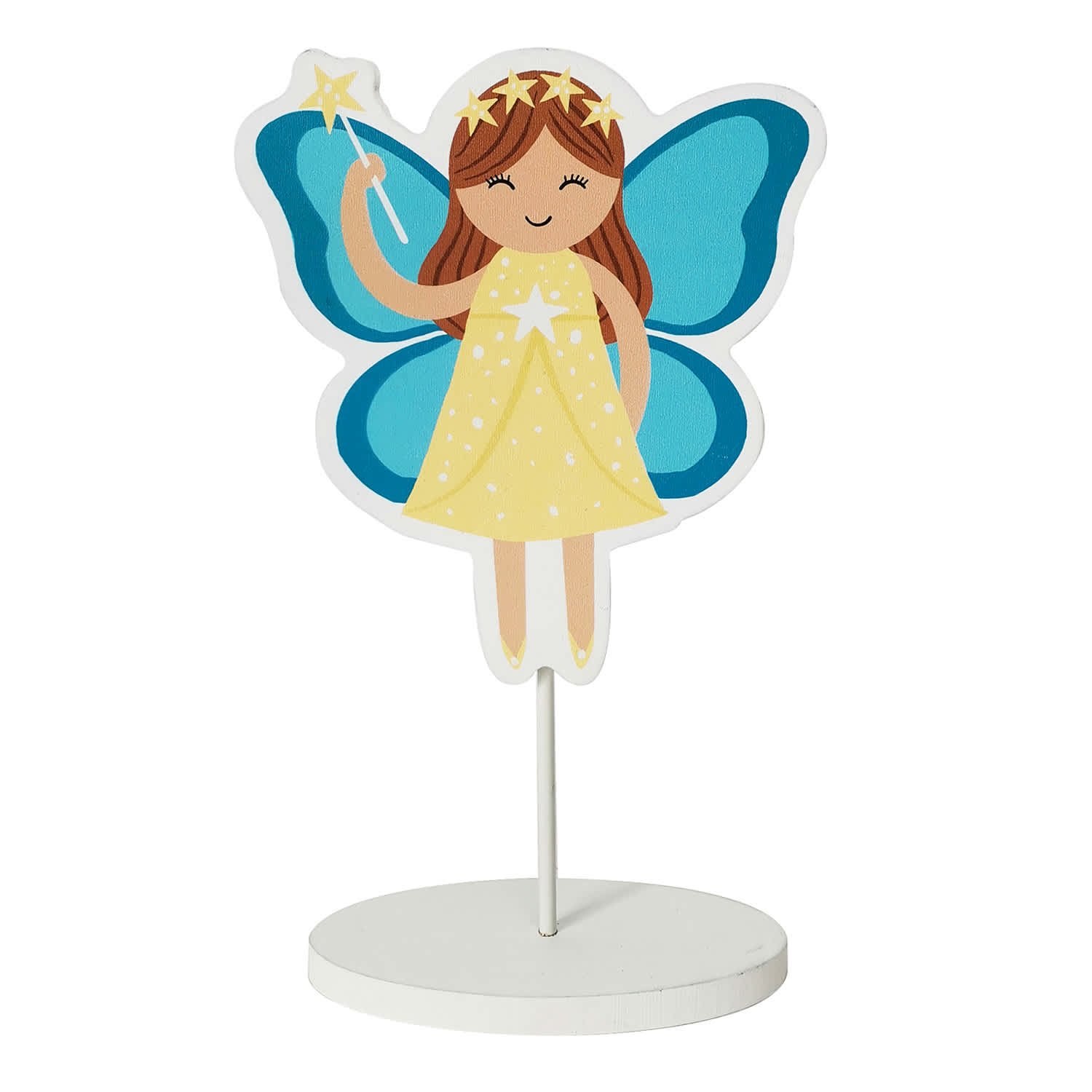 Tiny Dreamers Blue Fairy Princess Decor, 10.3"