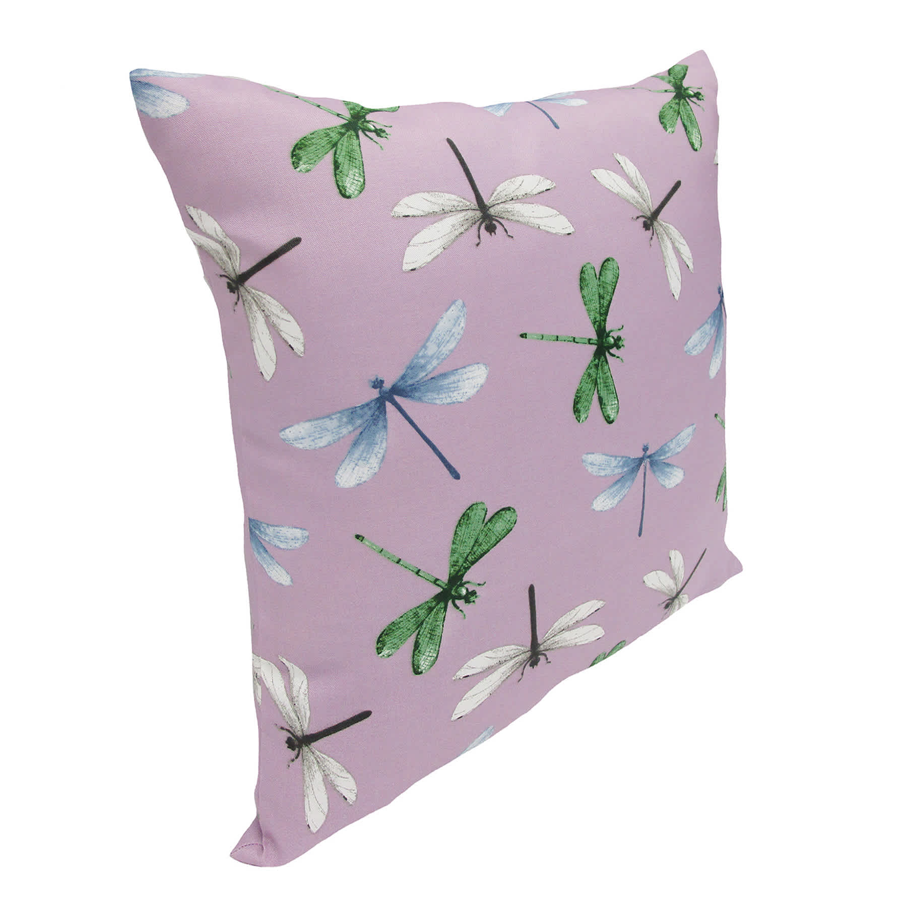 Providence Multi Dragonfly Outdoor Throw Pillow, 16"