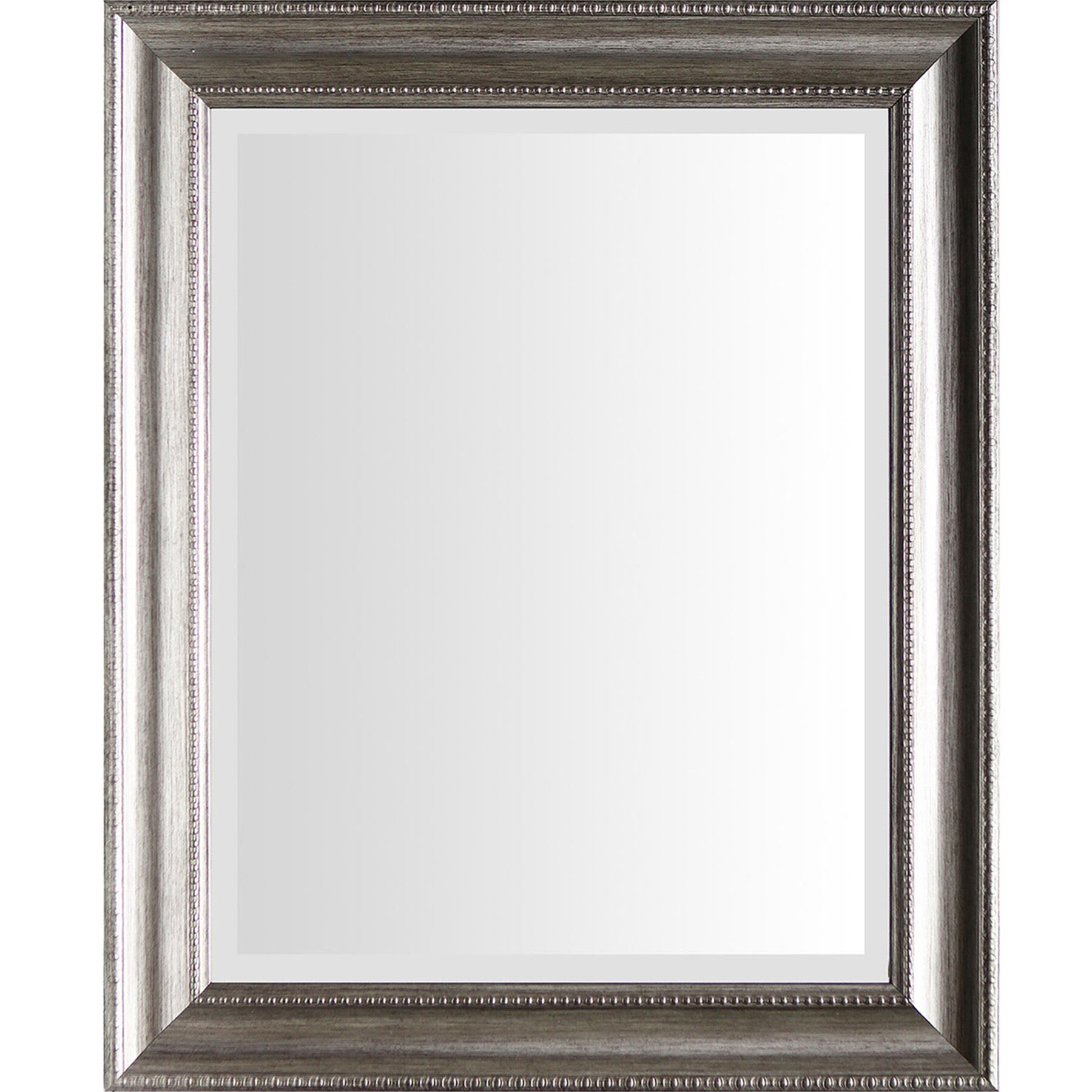 Anne Antique Silver Rectangle Wall Mirror, 16x20