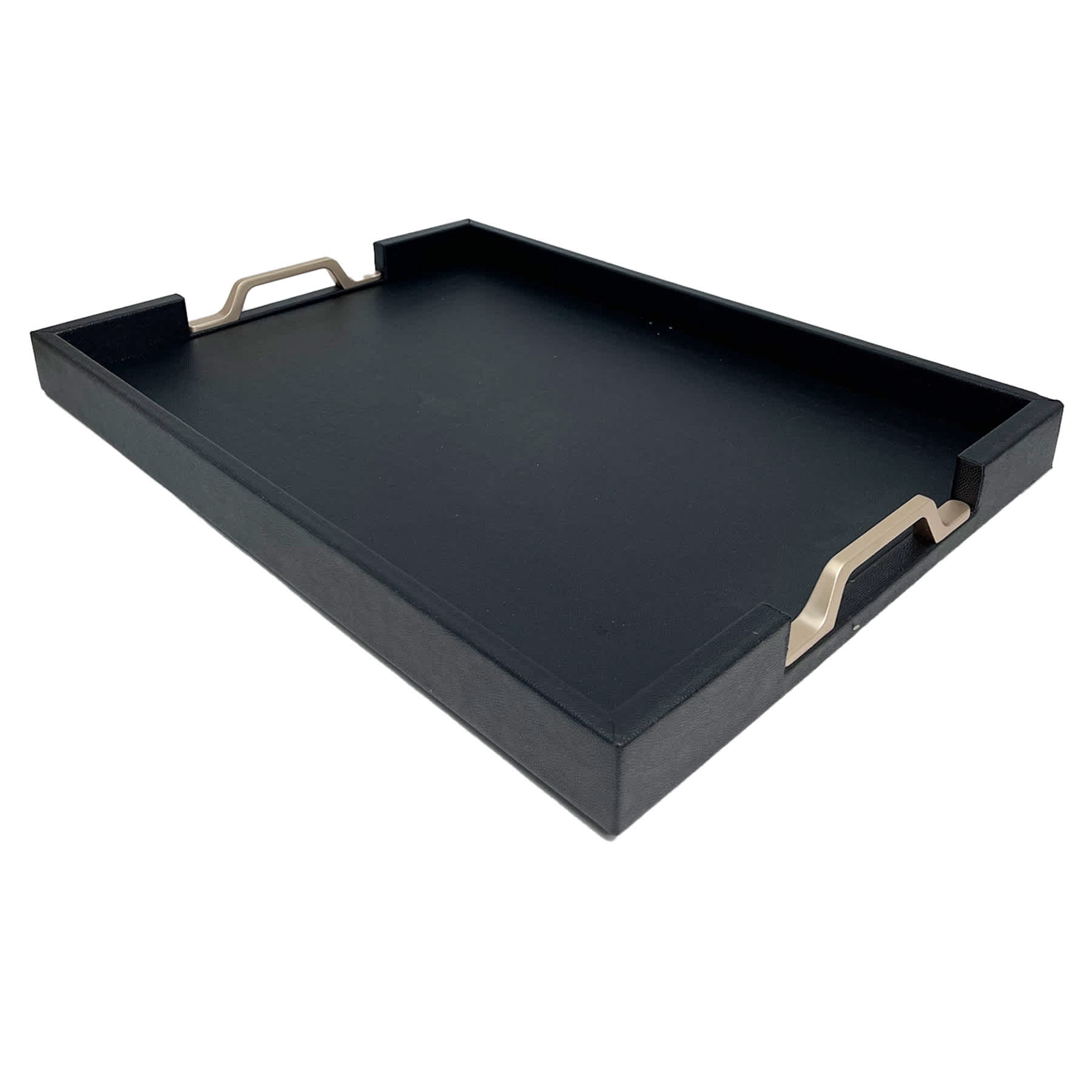 Black Wood Tray, 19x14