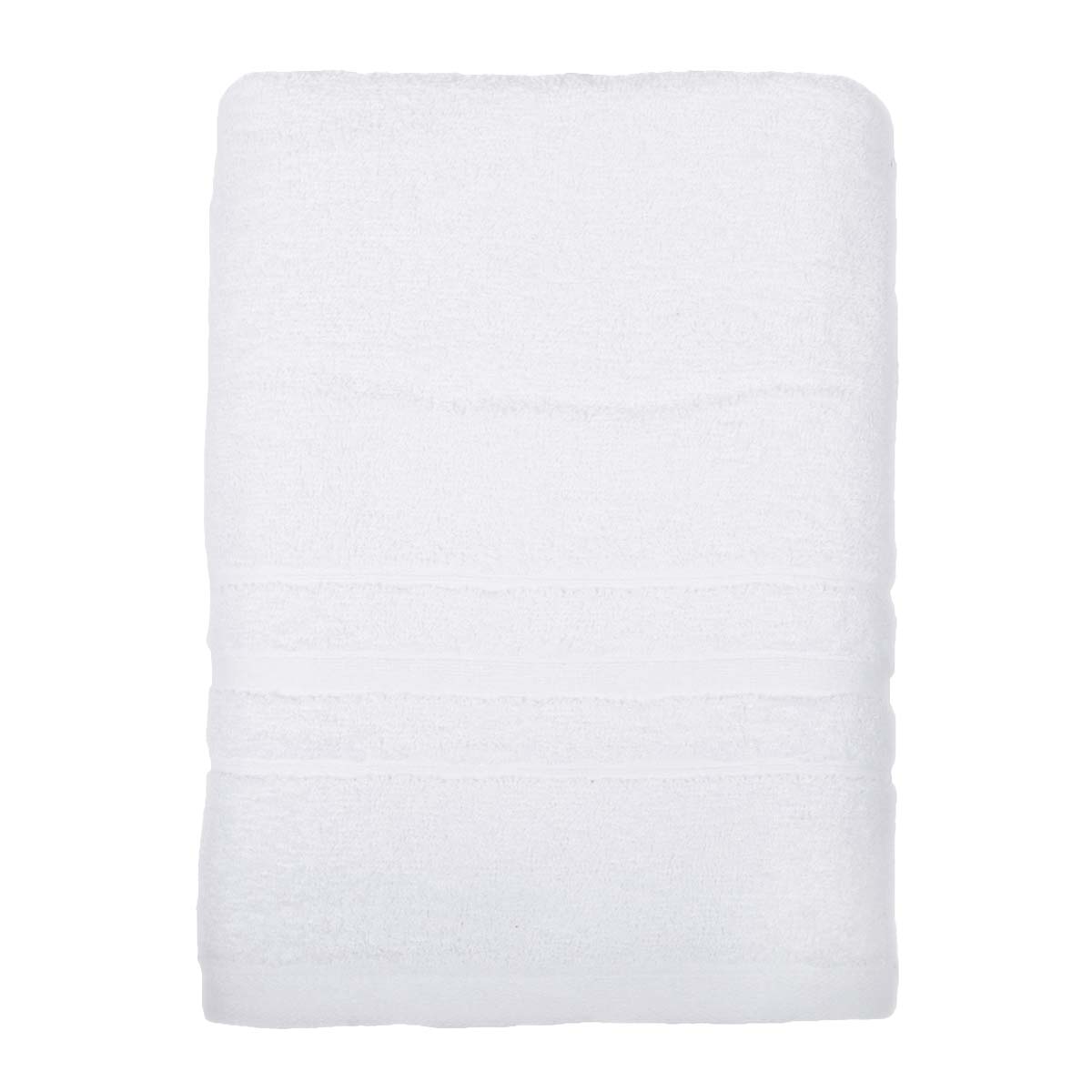 Essential Solid White Bath Sheet, 30x64