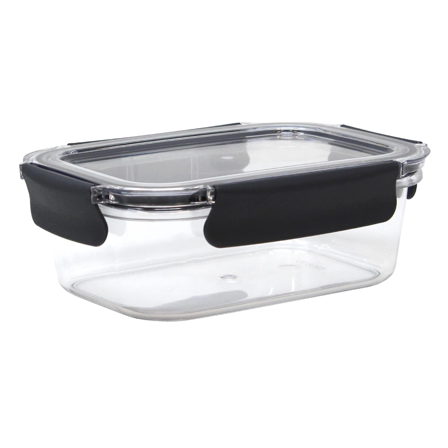 Grey Airtight Plastic Food Container, 30oz