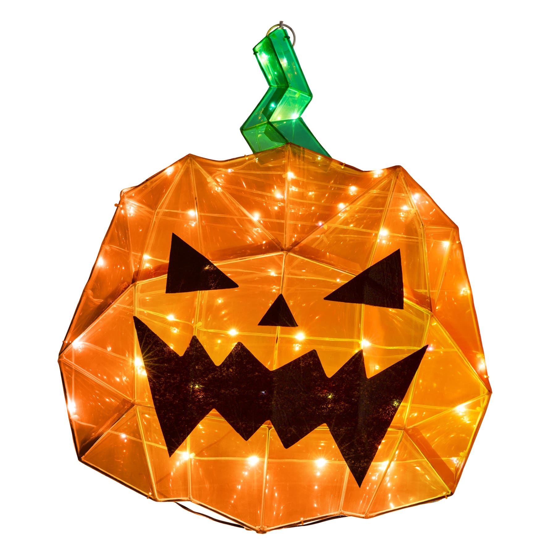 Prismatic Polygon Jack-O-Lantern, 2'
