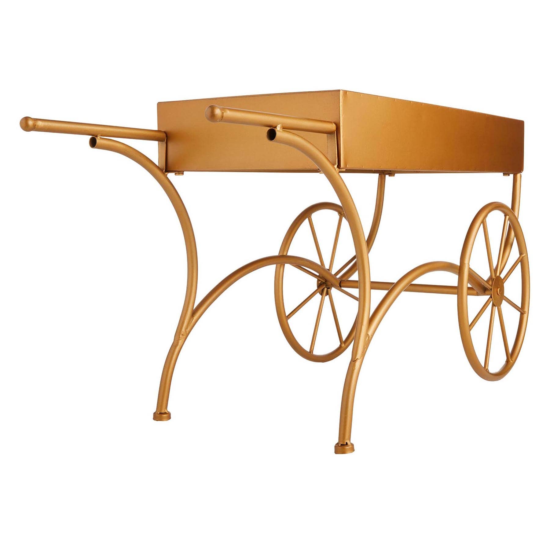 Honeybloom Bronze Garden Cart, 15"