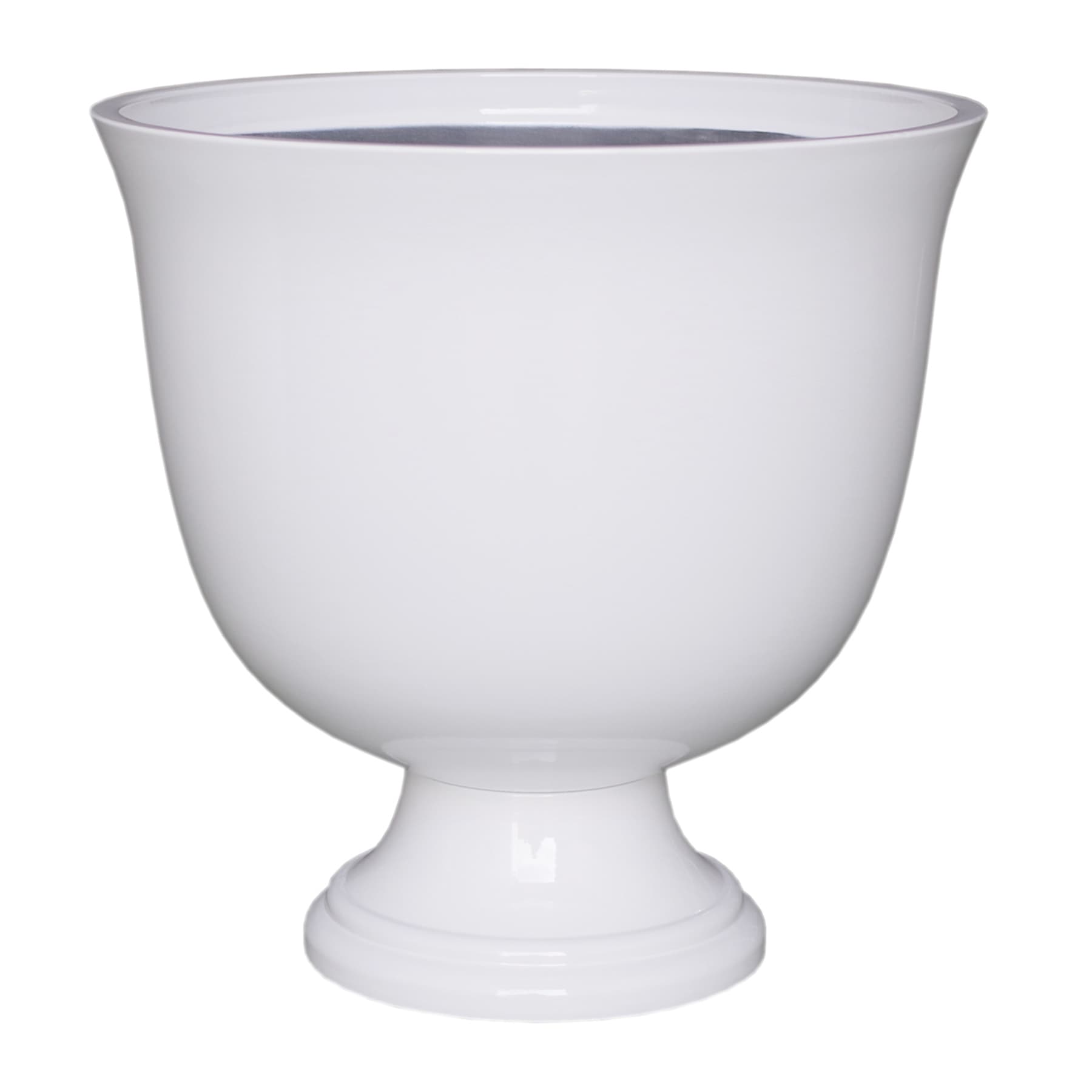 Providence White Emilia Urn Outdoor Planter, Large