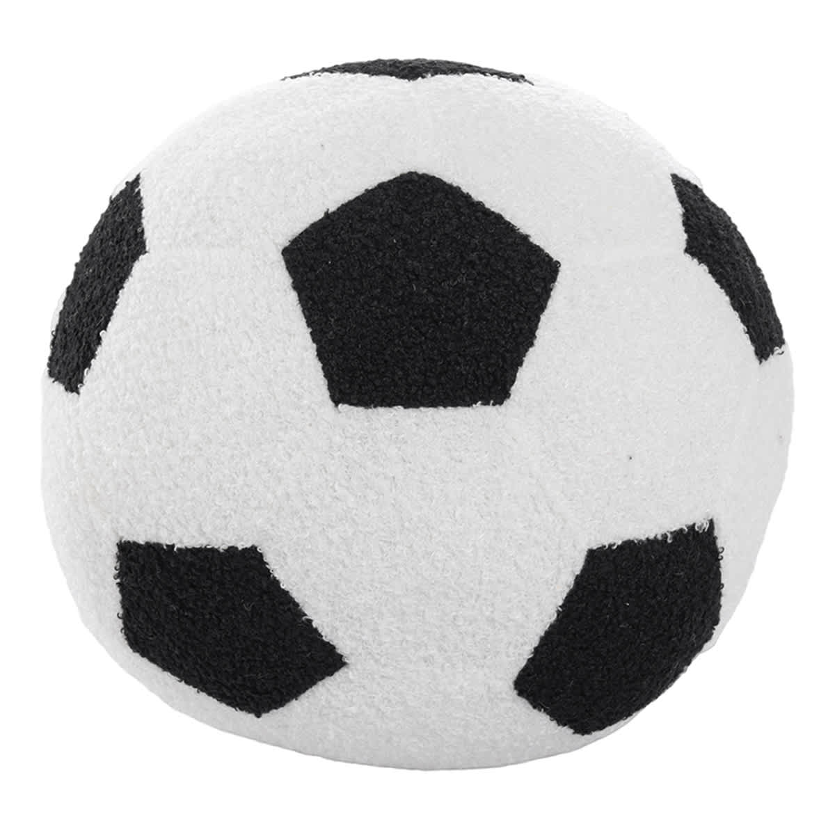 Soccer Ball Shaped Throw Pillow