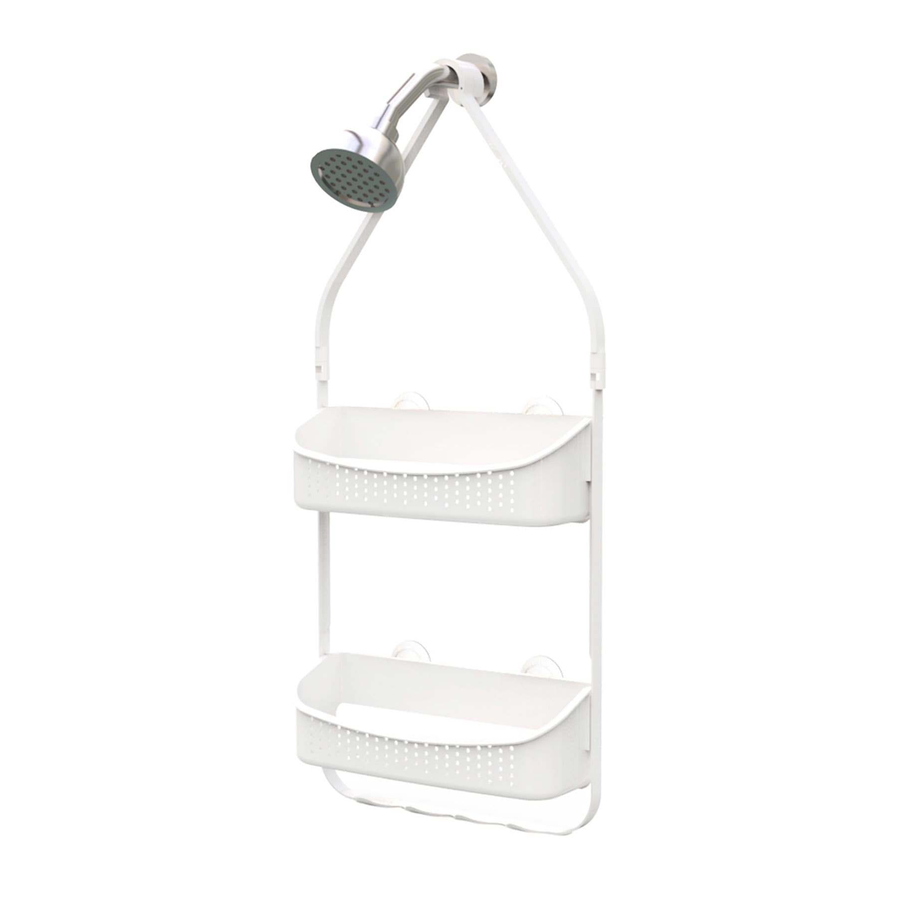 White Shower Caddy