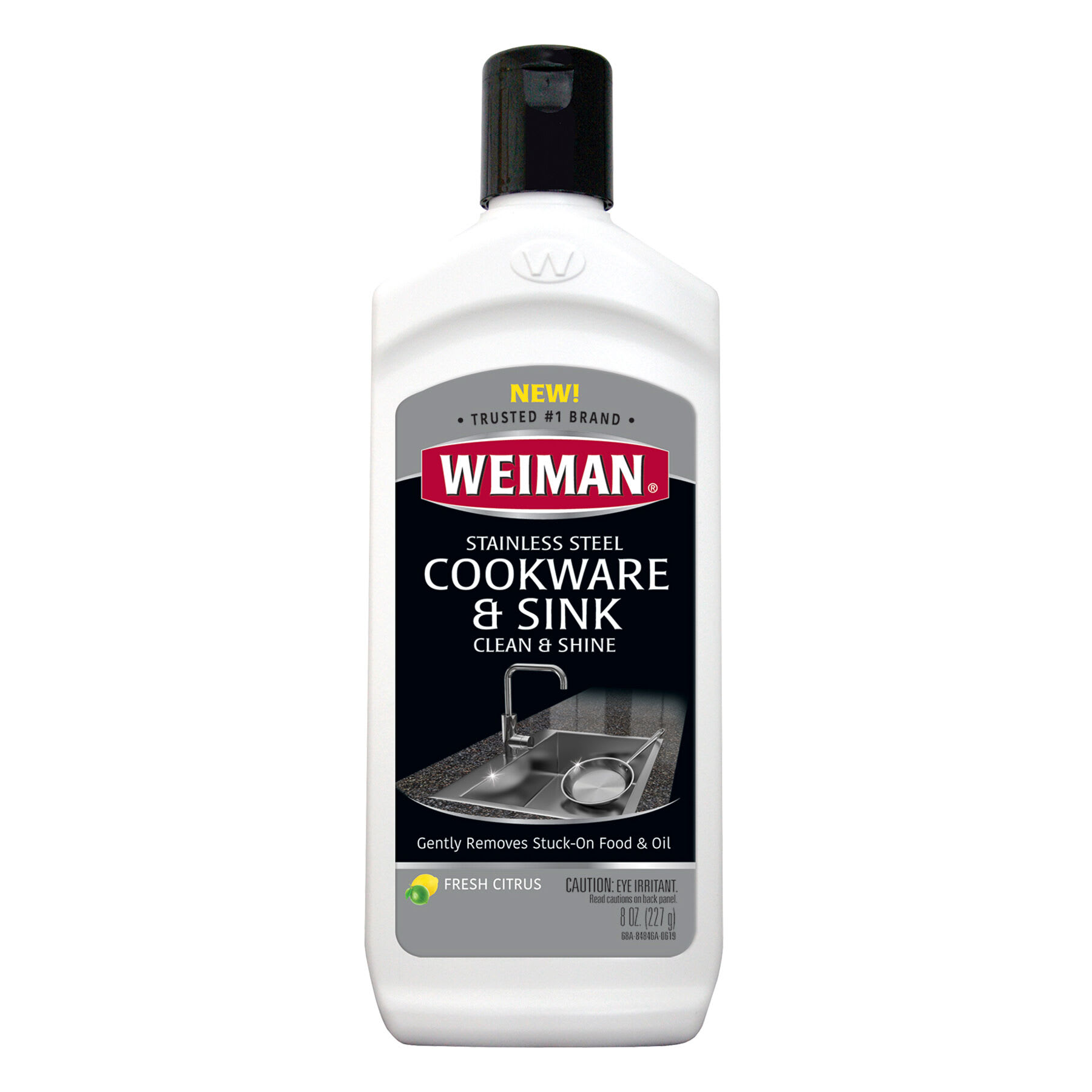 Weiman Stainless Steel Sink Cleaner & Polish, 8oz