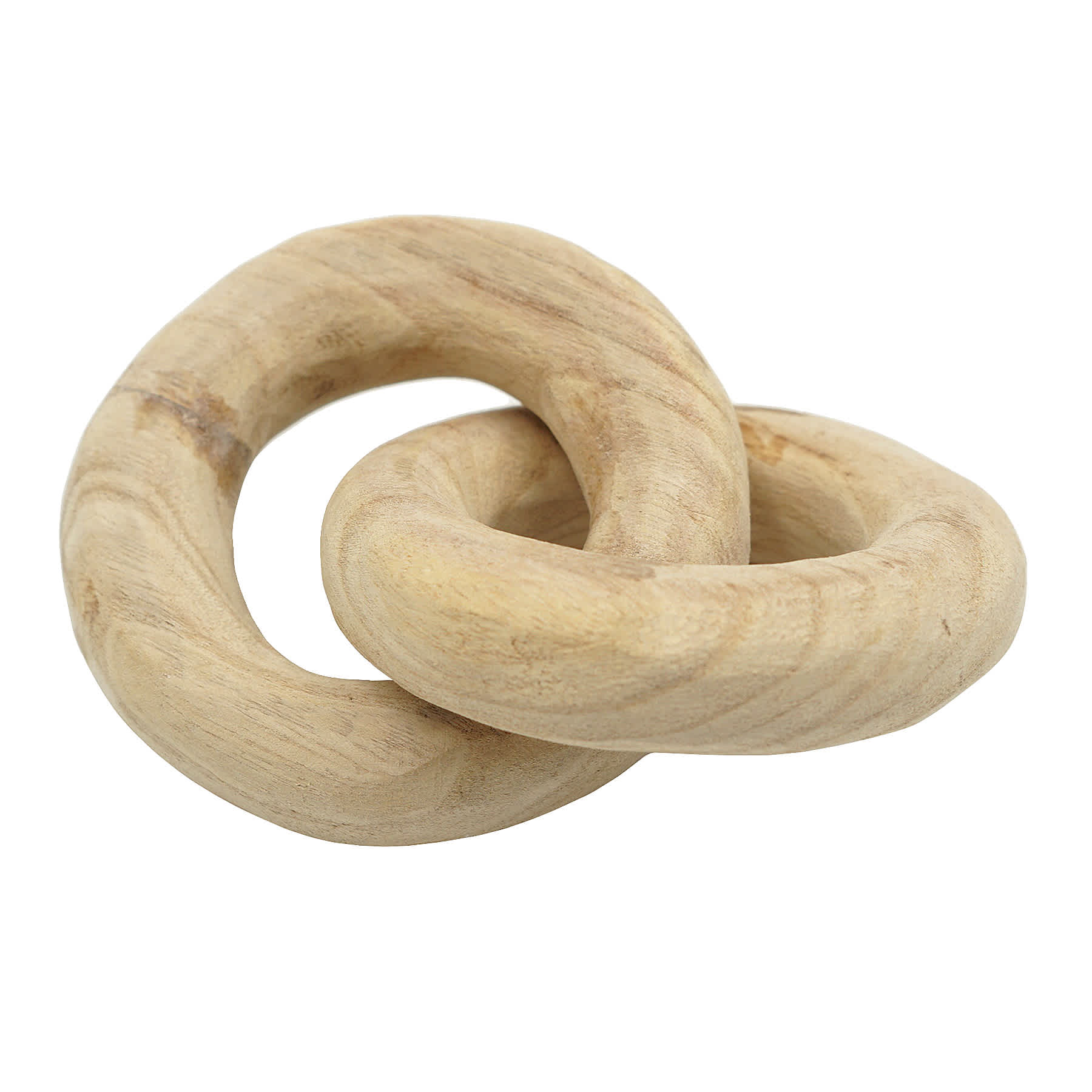 Crosby St. Natural Wood Link Table Decor, 5.5"