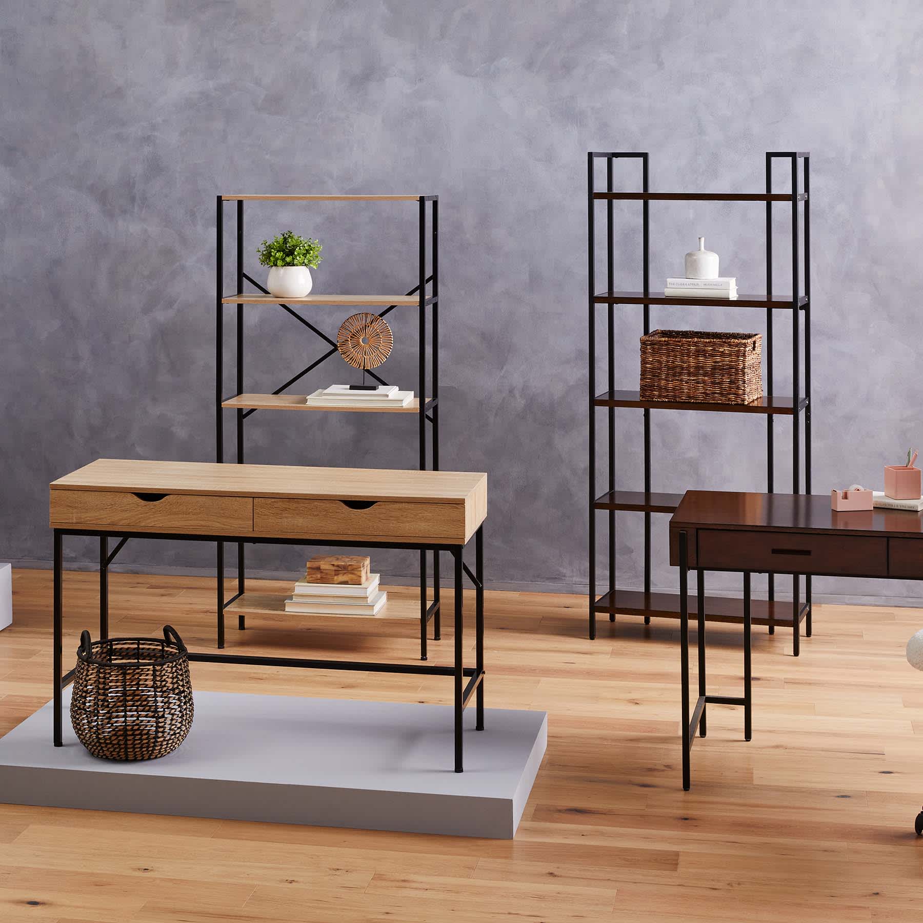 Abaca Rectangle Storage Basket, Medium